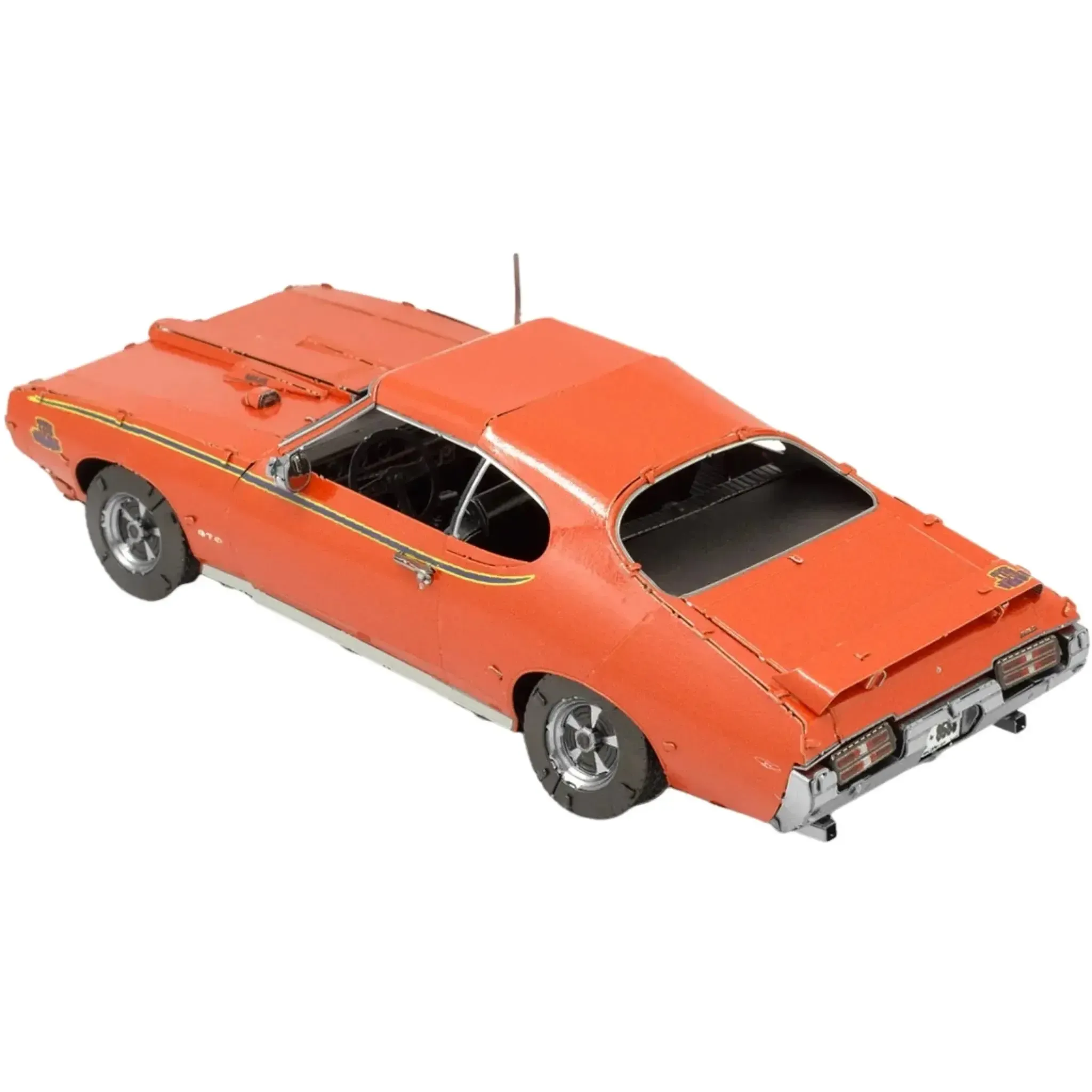 1969 Pontiac GTO Judge Muscle Car Figure Model Kit (1:43 Scale, Steel, Moderate Difficulty) - Fascinations - Metal Earth Series - (2024) - Image 5