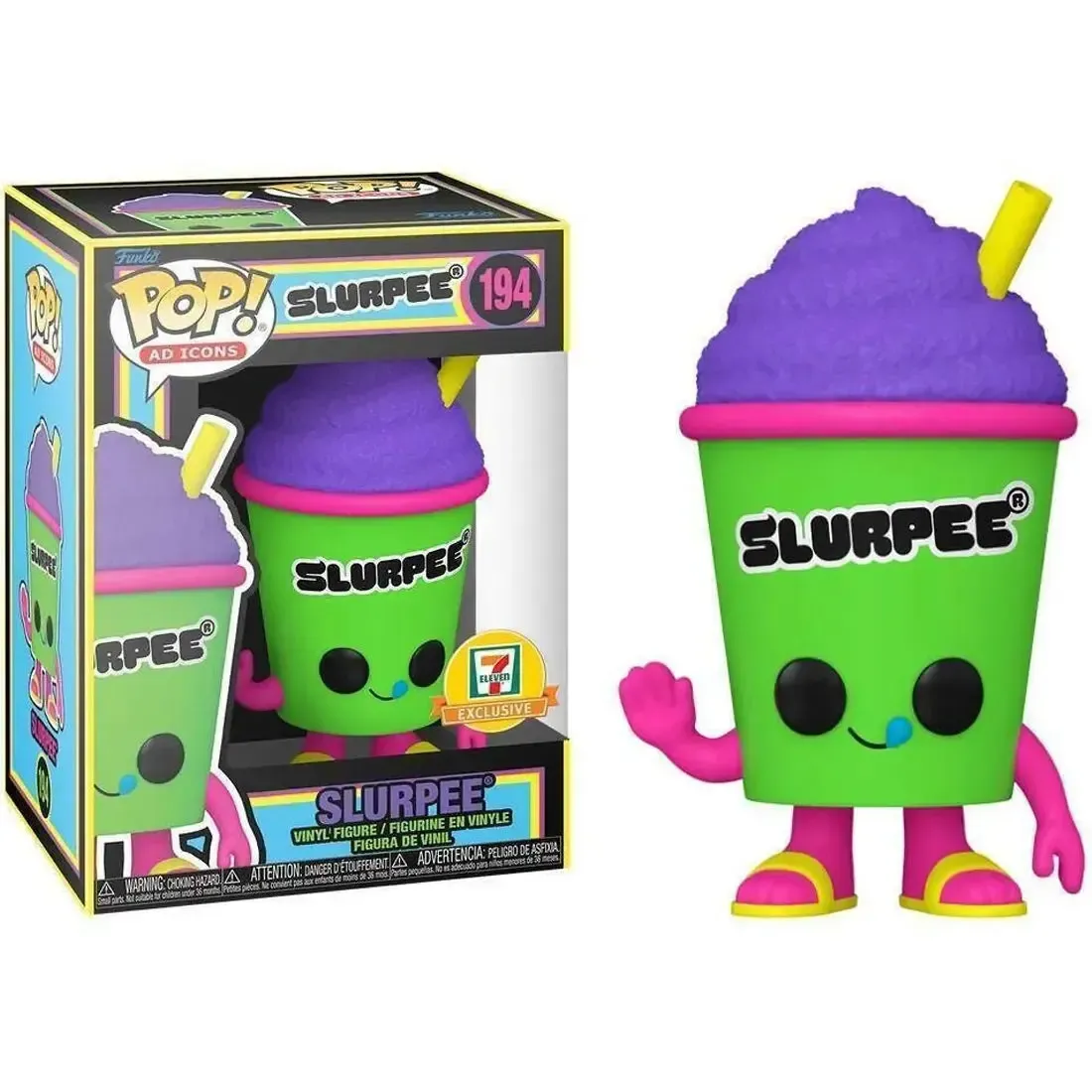 7-Eleven - Green & Purple Slurpee Figure - Funko - Pop! Ad Icons Series (194), 7-Eleven Exclusive - Image 2