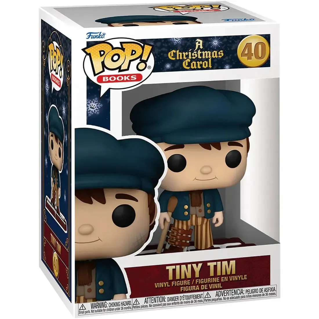 A Christmas Carol - Tiny Tim Figure (4.3") - Funko - Pop! Books Series (40)
