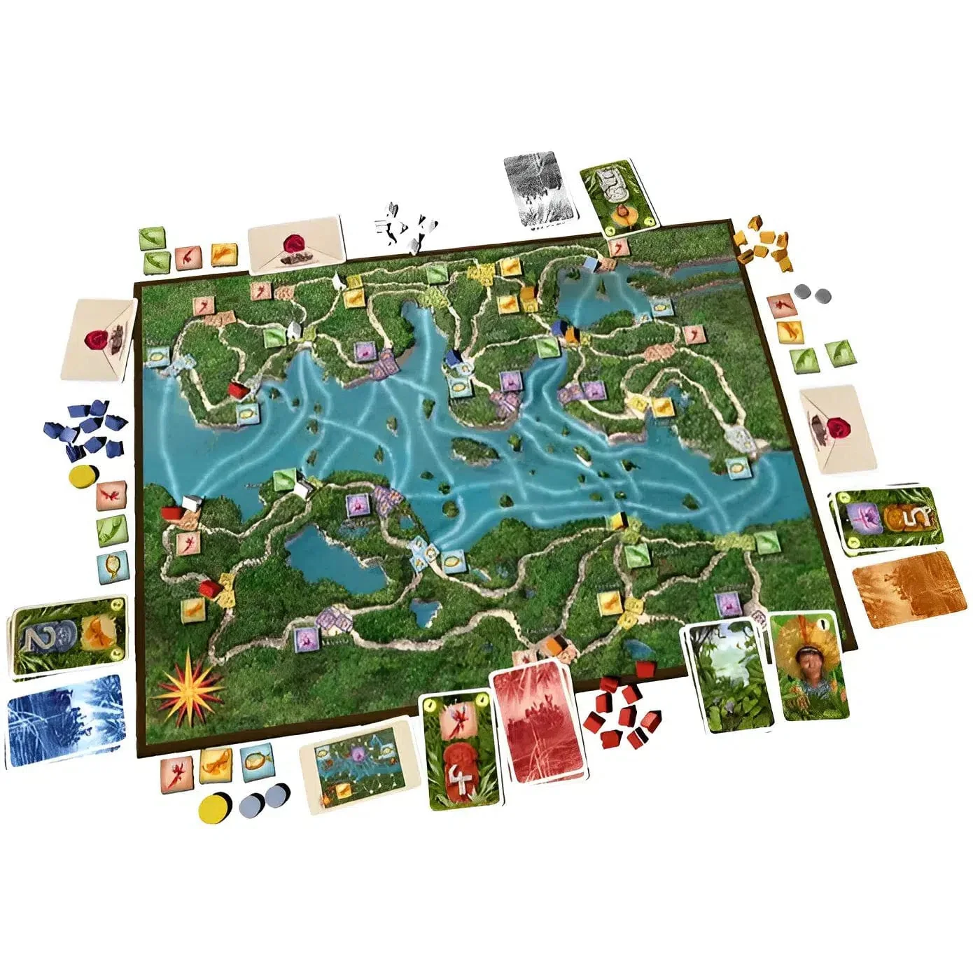 Amazonas: Explore a Dangerous Paradise - Board Game - Thames & Kosmos - Image 2