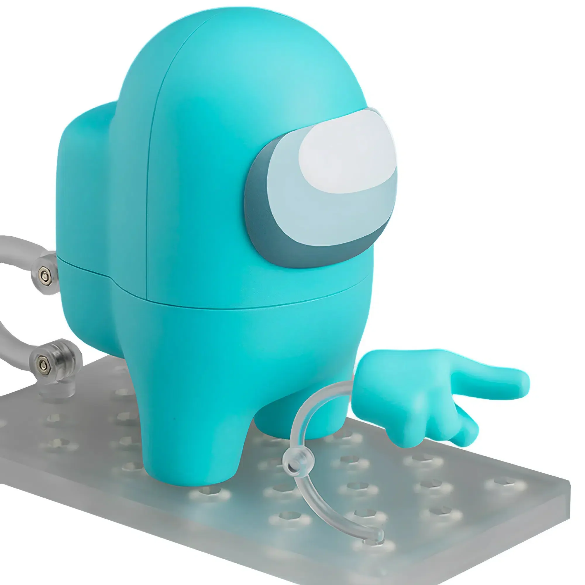 Among Us - Cyan Player Character Crewmate Figure - Good Smile Company - Nendoroid Series (1791b) - Image 2