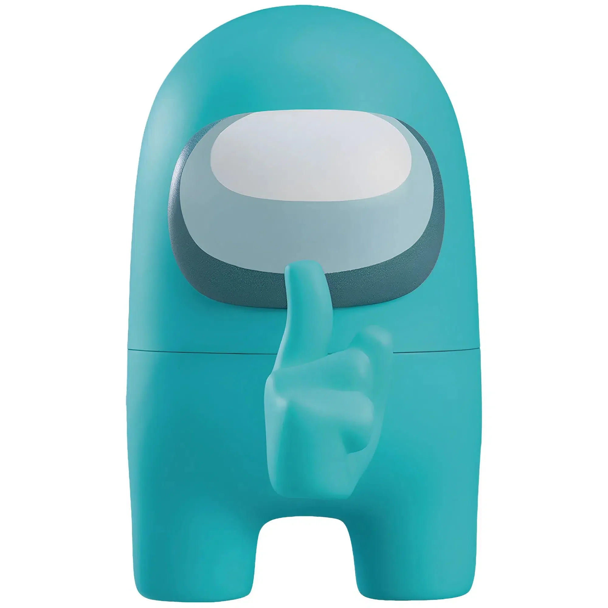 Among Us - Cyan Player Character Crewmate Figure - Good Smile Company - Nendoroid Series (1791b) - Image 3