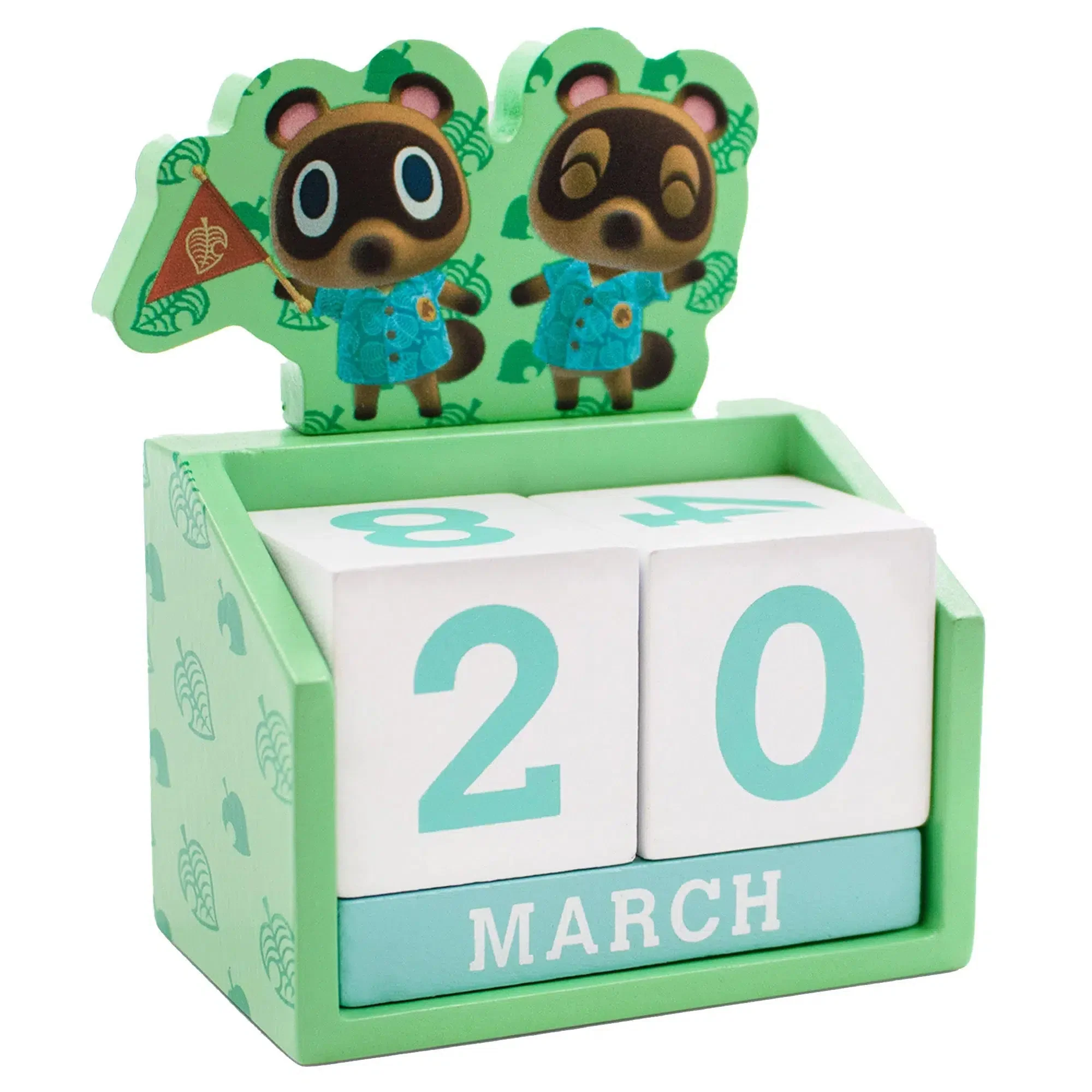 Animal Crossing: New Horizons - Collector's Gift Box Set - Culturefly - Wooden Block Calendar, Throw Blanket, Notebook, Socks, Sticky Notes, Stress Ball, Drawstring Backpack - Image 5