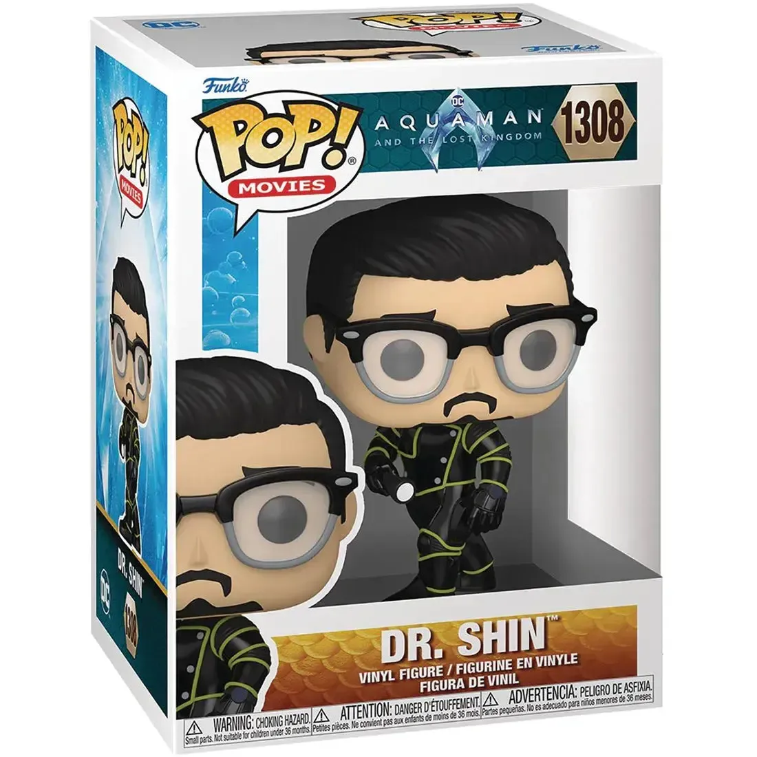 Aquaman and the Lost Kingdom - Dr. Shin Figure (4") - Funko - Pop! Movies Series (1308)