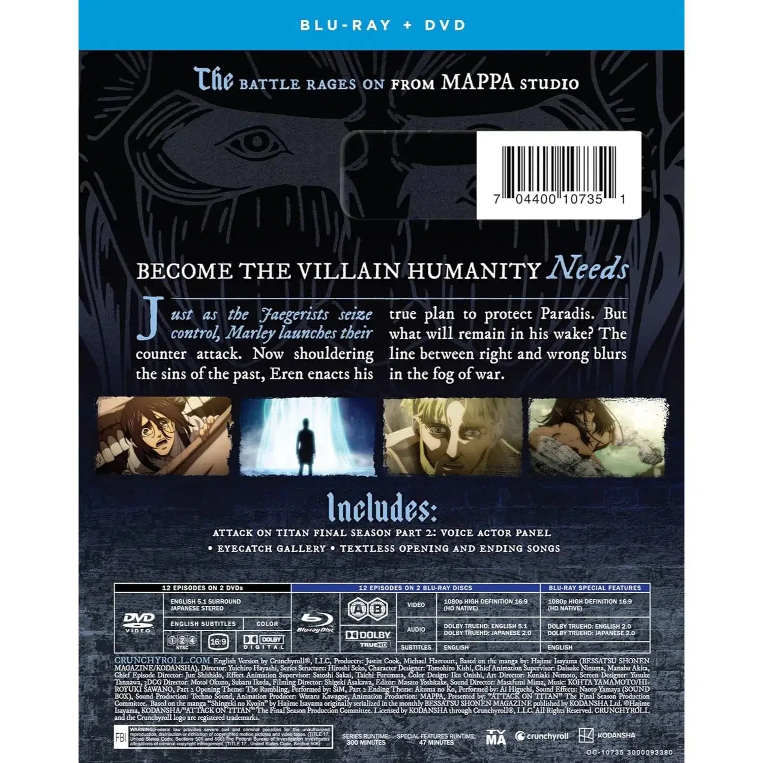Attack on Titan | Anime Series | Blu-ray & DVD - Image 3