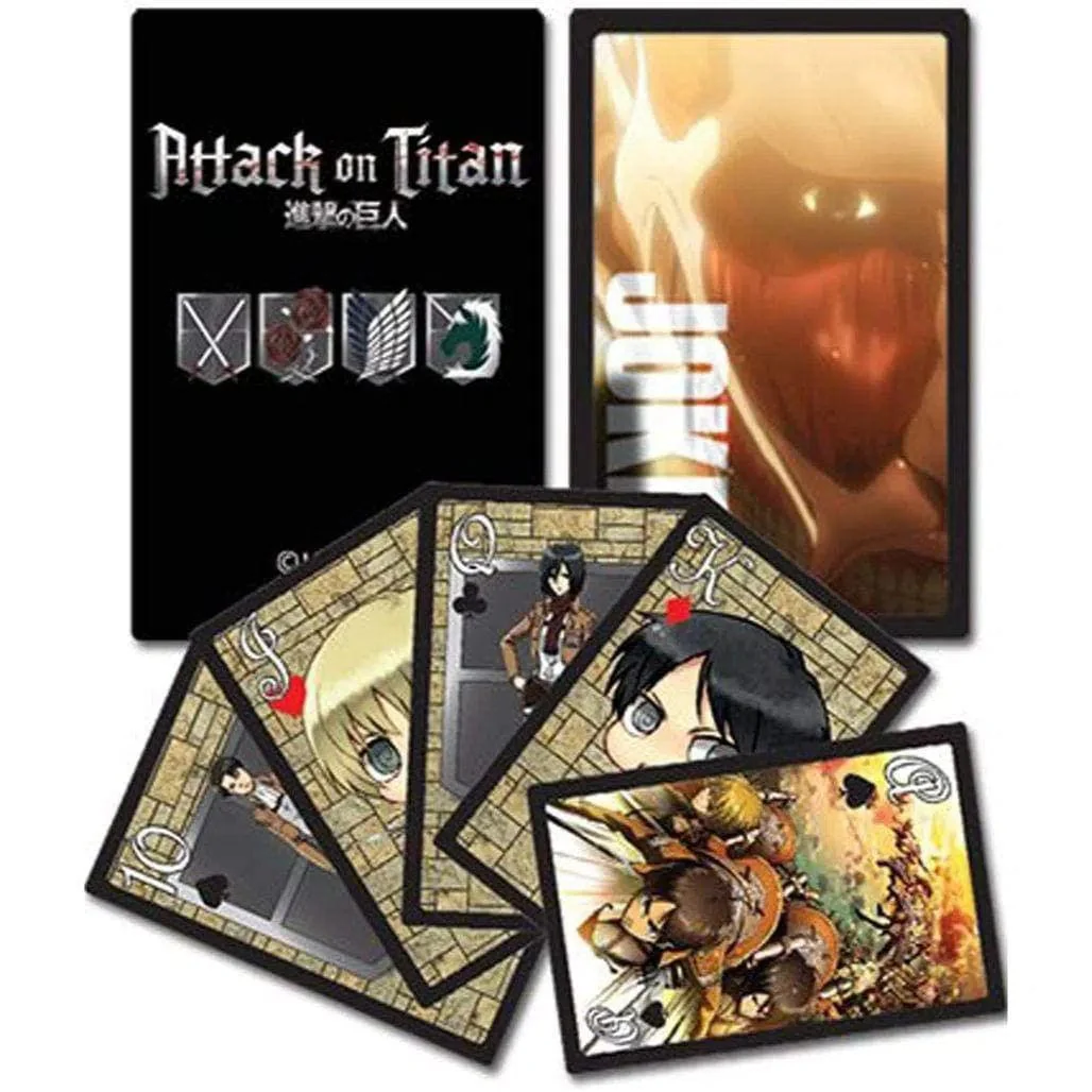 Attack On Titan Playing Cards - Great Eastern - Image 2
