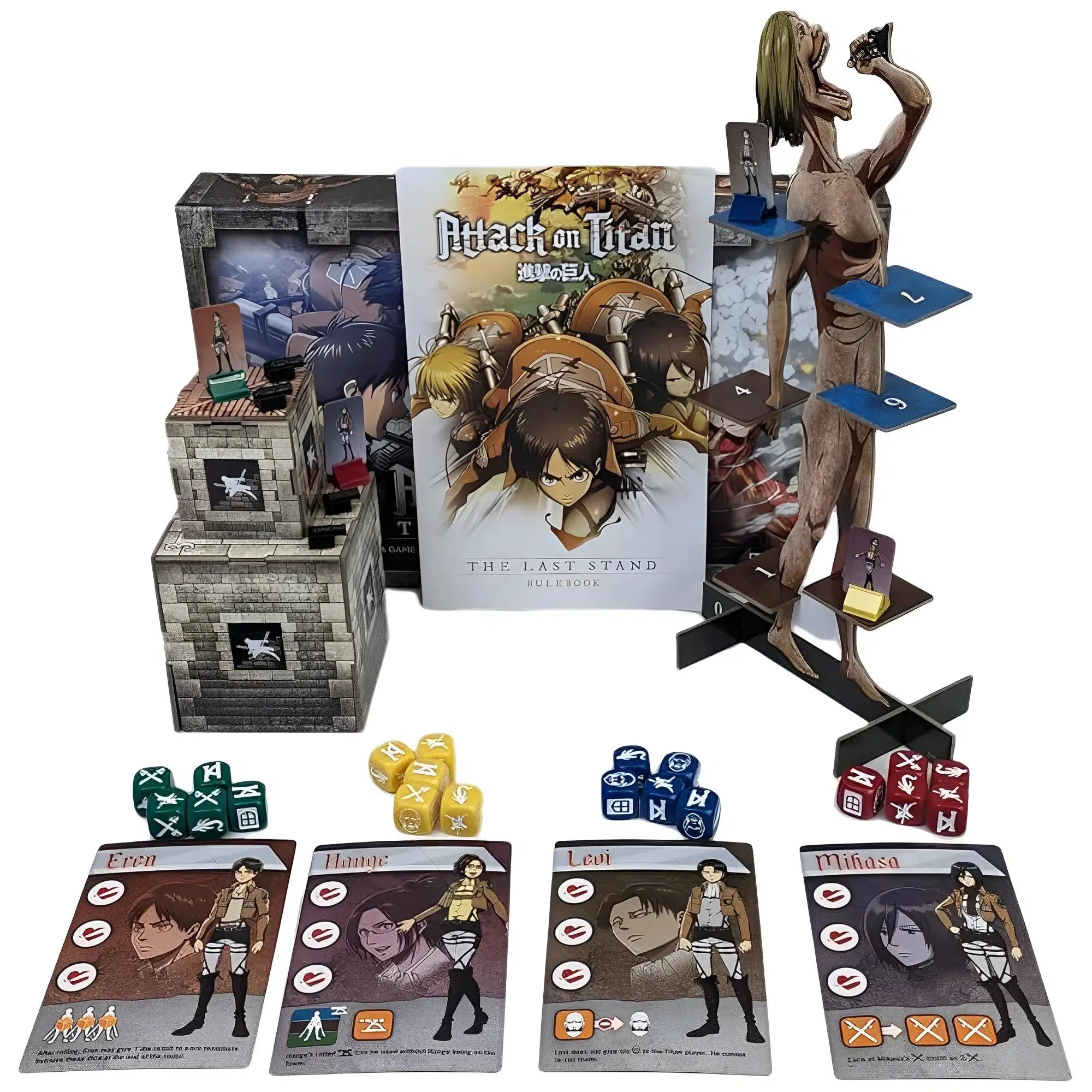 Attack on Titan: The Last Stand - Team-Based Anime Board Game for Adults (2-5 Players, Ages 14+) - Japanime Games - Image 2
