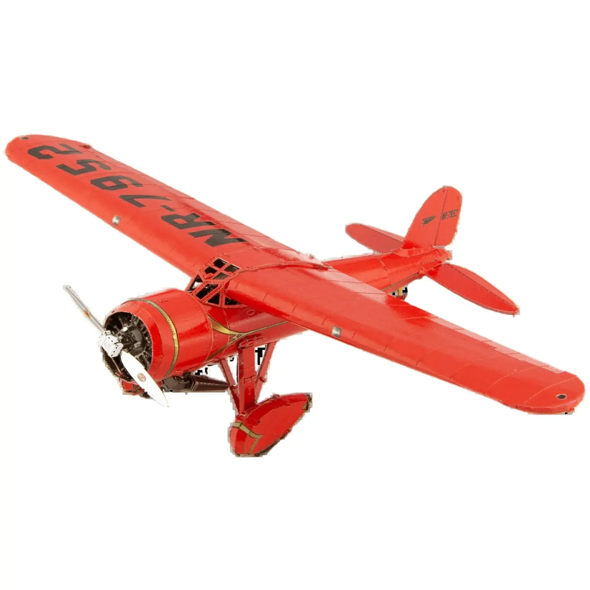 Aviation - Lockheed Vega 5B Plane Figure Model Kit (1:82 Scale, Steel, Moderate Difficulty) - Fascinations - Metal Earth Series - (2024) - Image 2