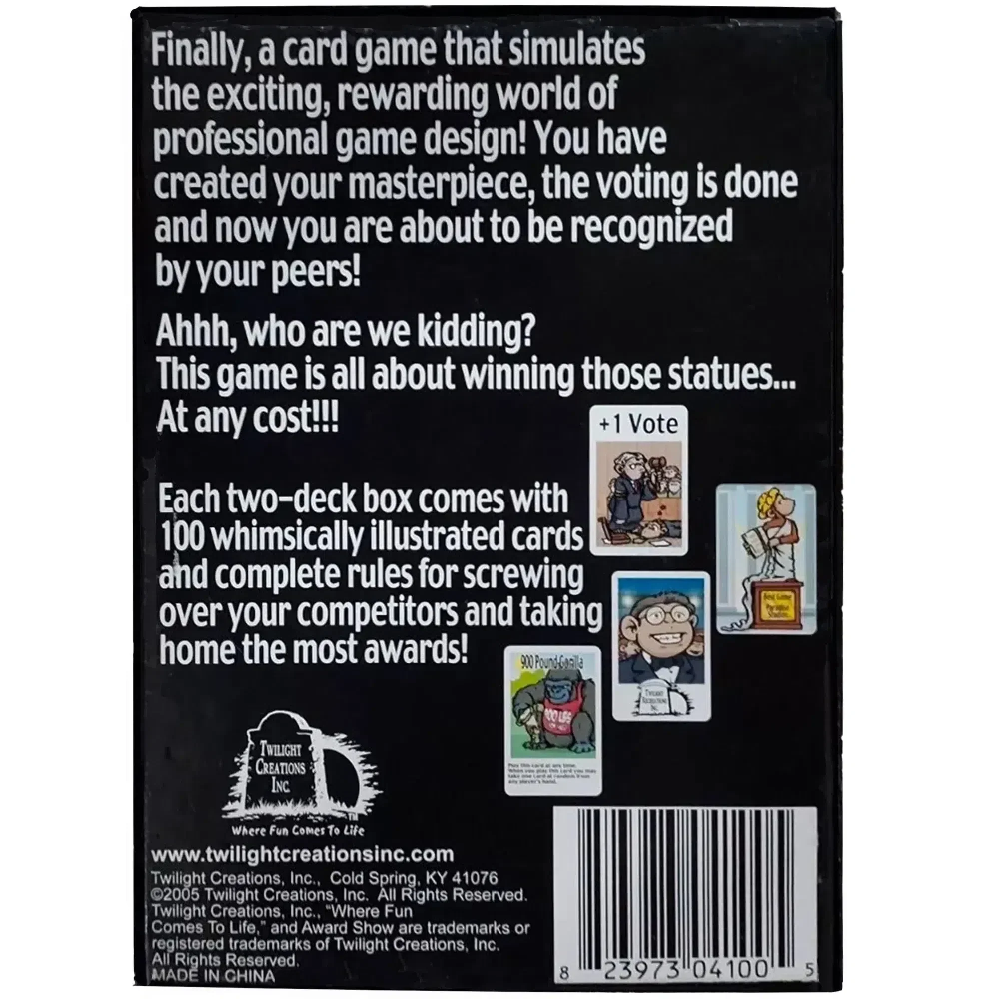 Award Show - Bluffing Entertainment Card Game for Family, and Adults (2-6 Players, Ages 10+) - Twilight Creations - Image 3
