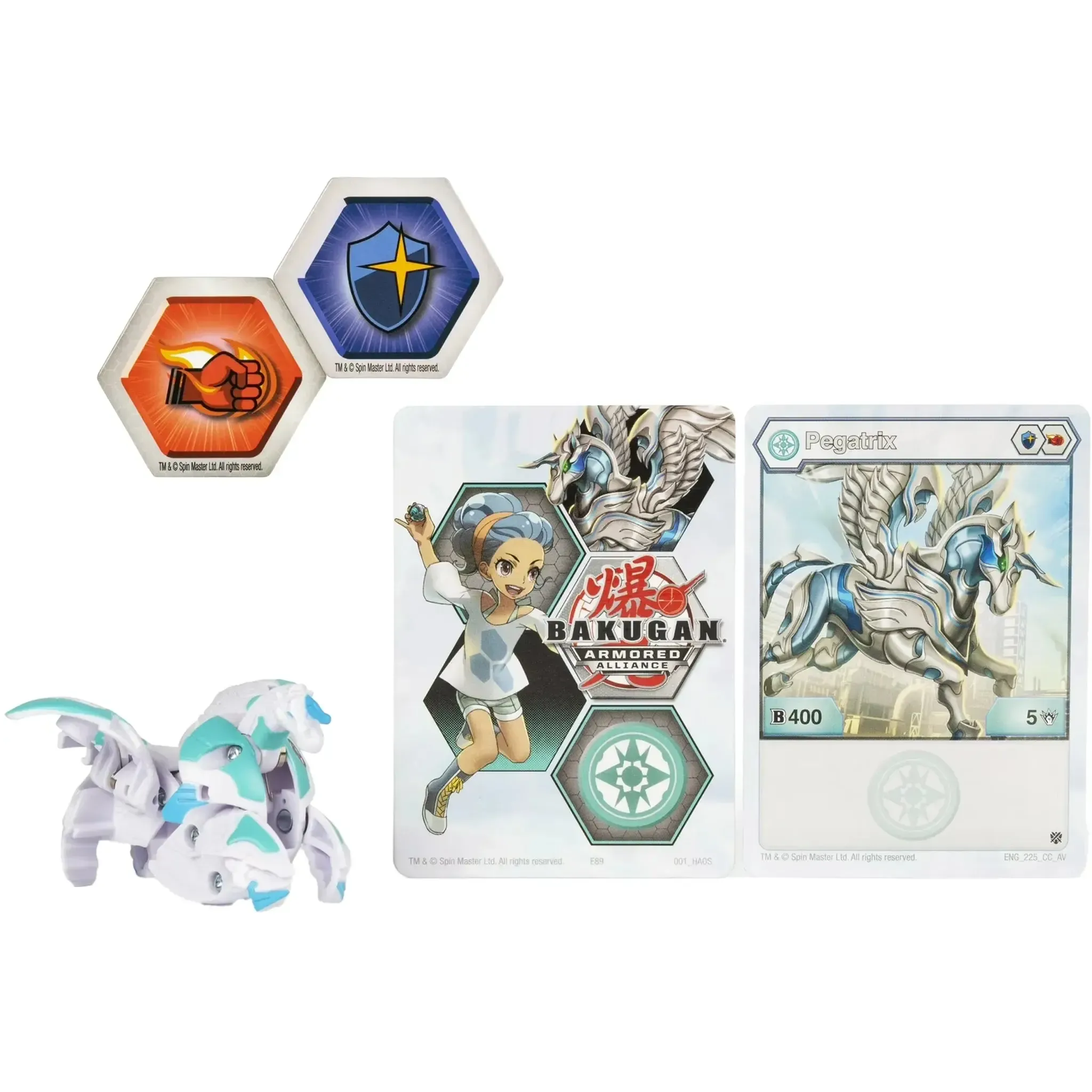 Bakugan: Armored Alliance - Pegatrix Bakugan Toy - Spin Master - Gate-Trainer Series - Image 2