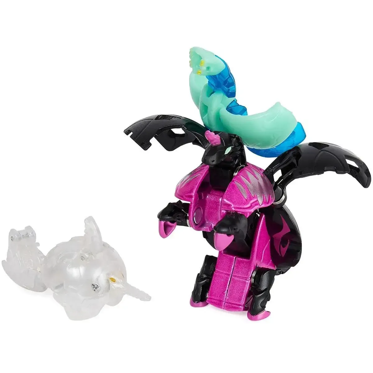 Bakugan: Evolutions - Neo Pegatrix with Nano Blade and Nano Siphon Platinum Power Up Pack - Spin Master - True Metal Series - Image 5