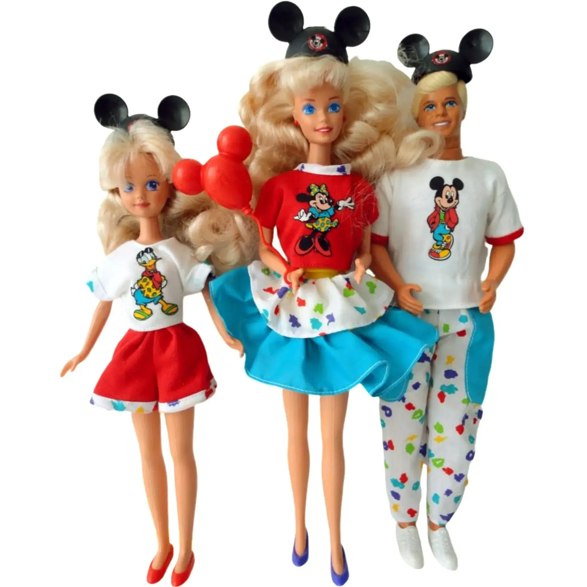 Barbie [Disney: Mickey Mouse & Friends] - Barbie & Friends Gift Doll Set - Mattel - Toys "R" Us Special Limited Edition - (1991) - Image 2