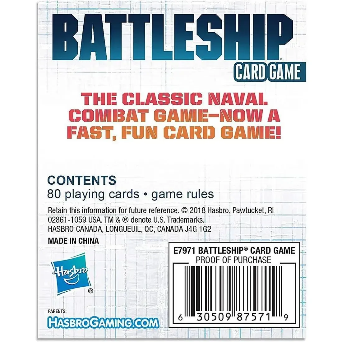 Battleship - Strategy War Card Game for Family, Adults, and Children (2 Players, Ages 7+) - Hasbro Gaming - Image 3