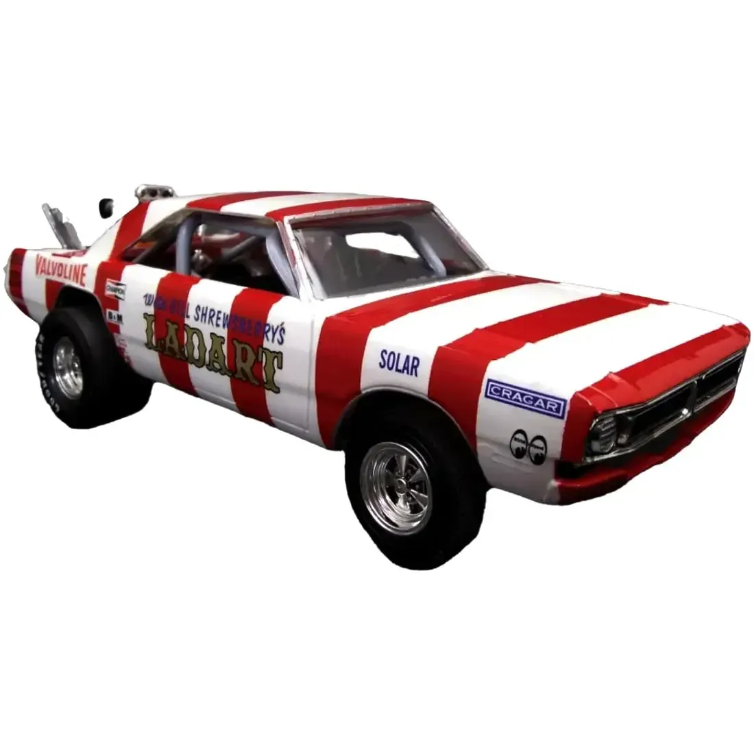 Billy Lewis "Wild Bill" Shrewsberry L.A. Dart Drag Car Figure Model Kit (1:25 Scale) - Round 2 - Image 2