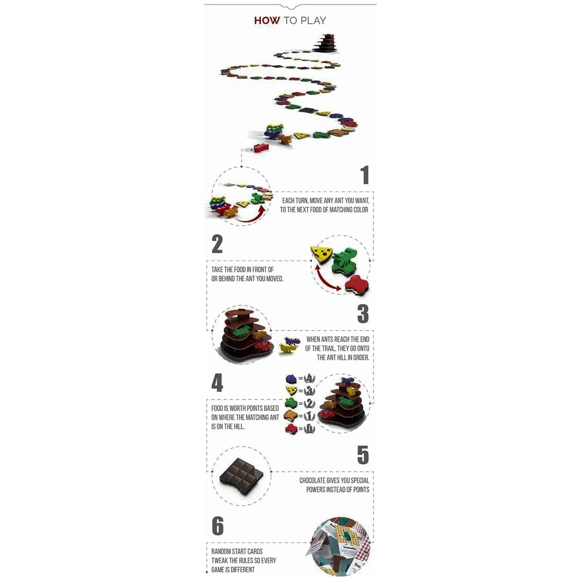 Bites - Strategy Ants Board Game for Family, Adults, and Children (2-5 Players, Ages 10+) - Allplay - Image 9