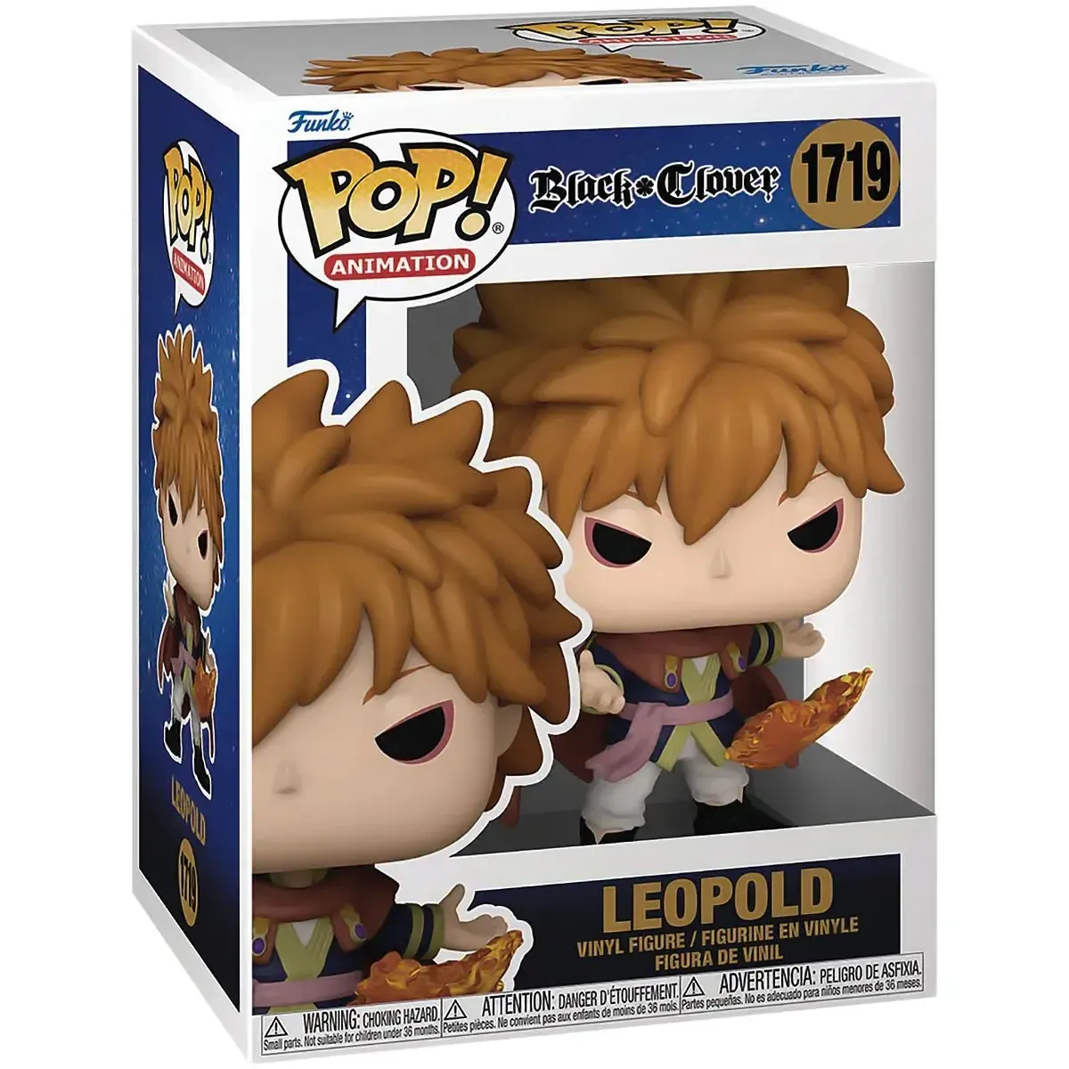 Black Clover - Leopold Vermillion Figure (4.5") - Funko - Pop! Animation Series (1719)