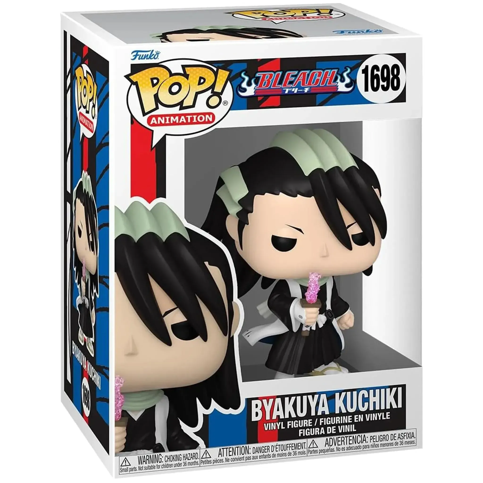 Bleach - Byakuya Kuchiki Figure (4", Vinyl) - Funko - Pop! Animation Series (1698) - (2024)