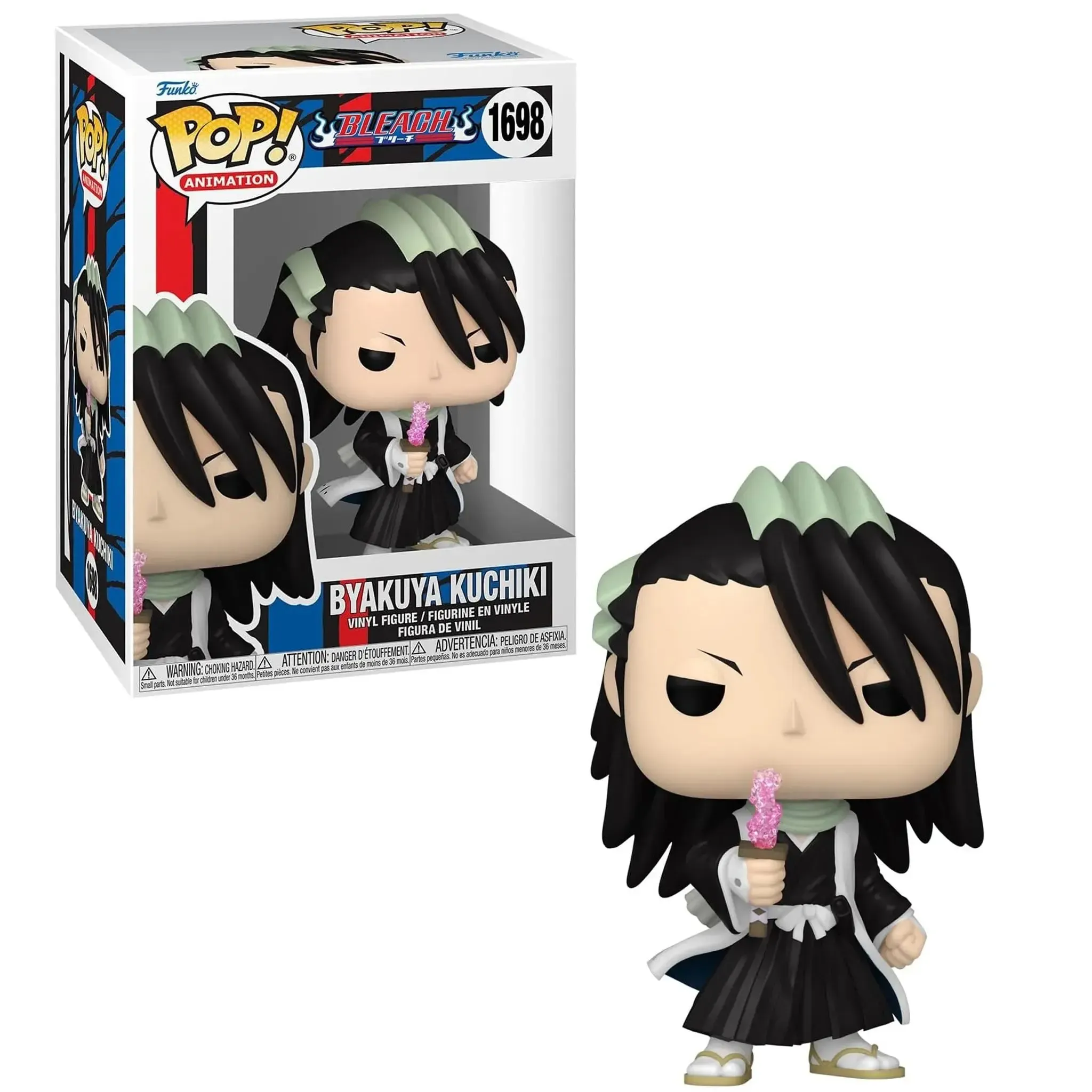 Bleach - Byakuya Kuchiki Figure (4", Vinyl) - Funko - Pop! Animation Series (1698) - (2024) - Image 4