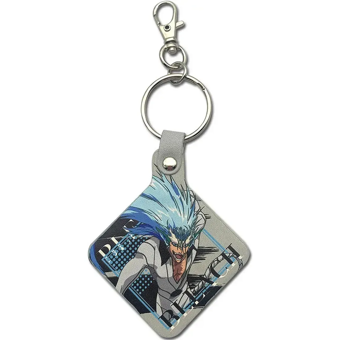 Bleach - Grimmjow Jaegerjaquez Keychain (2.5", PU Leather) - Great Eastern Entertainment