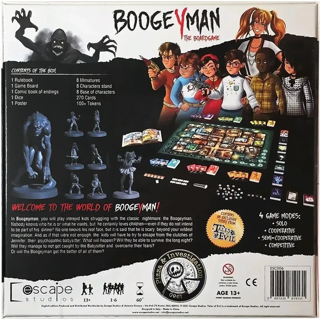 Boogeyman - Survival Horror Board Game for Adults (1-6 Players, Ages 13+) - Escape Studios - Image 3