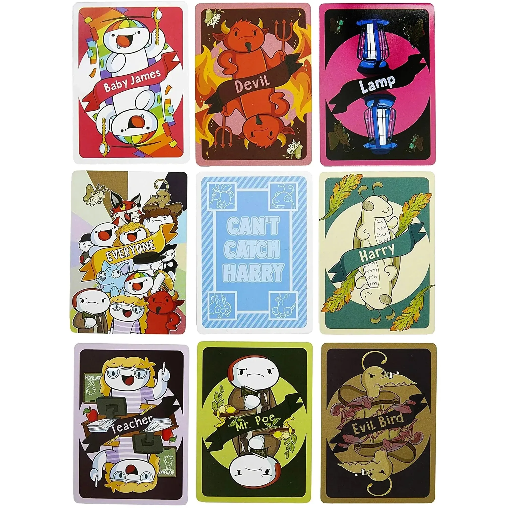 Can't Catch Harry - Funny Party Card Game for Family, Adults, and Children (2-6 Players, Ages 6+) - Breaking Games - Image 2