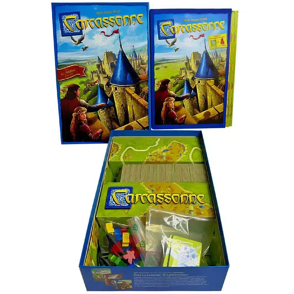 Carcassonne -Tile Placement Civilization Board Game for Family, and Adults (2-5 Players, Ages 8+) - Hans im Gluck - Image 2