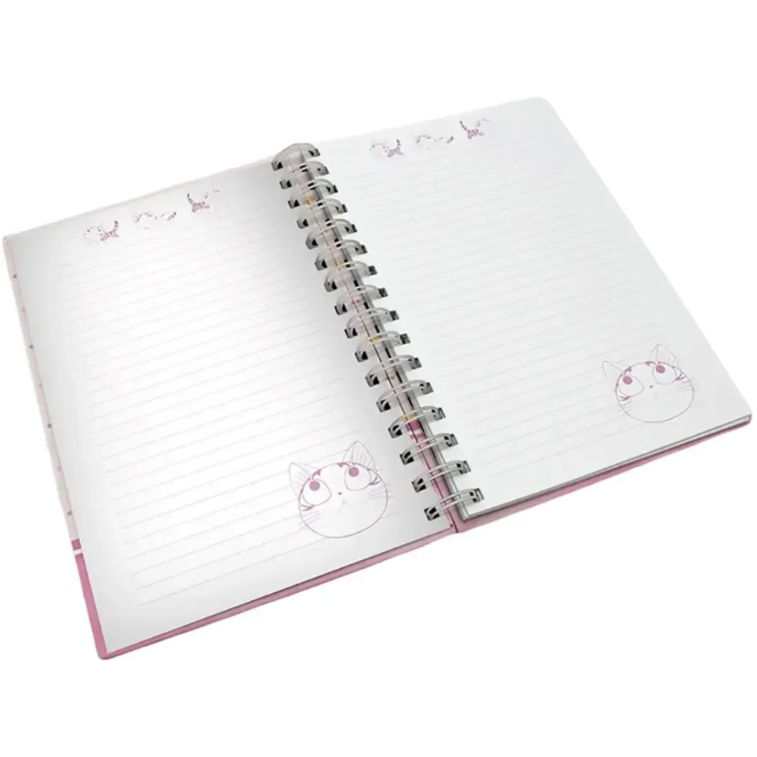 Chi's Sweet Home - Purrty in Pink Hardcover Spiral Bound Notebook (8.75"x6") - ABYstyle - Image 2