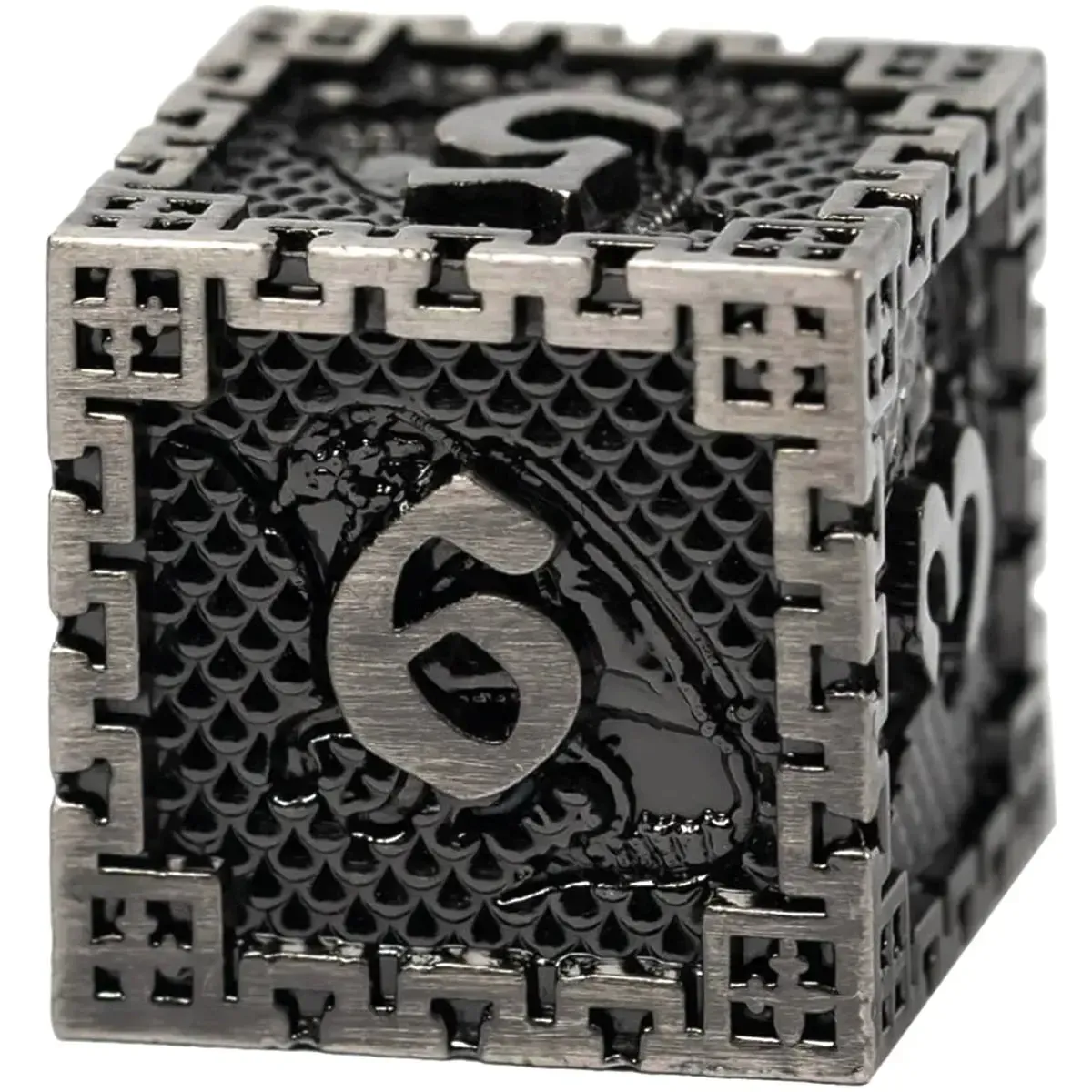 Citadel Metal Dice Set (7 Dice, Polyhedral) - Game Master Dice - Image 3