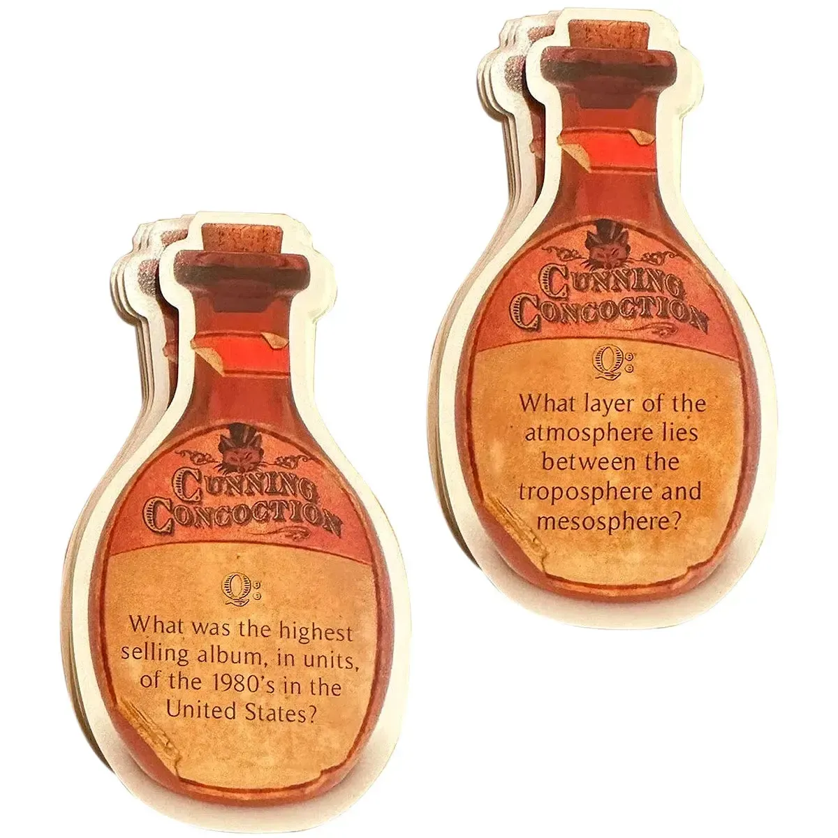 Clarendon's Cunning Concoction Bluff Trivia - Bluffing Vintage Card Game for Family and Adults (2+ Players, Age 10+) - University Games - Front Porch Classics Series - Image 4