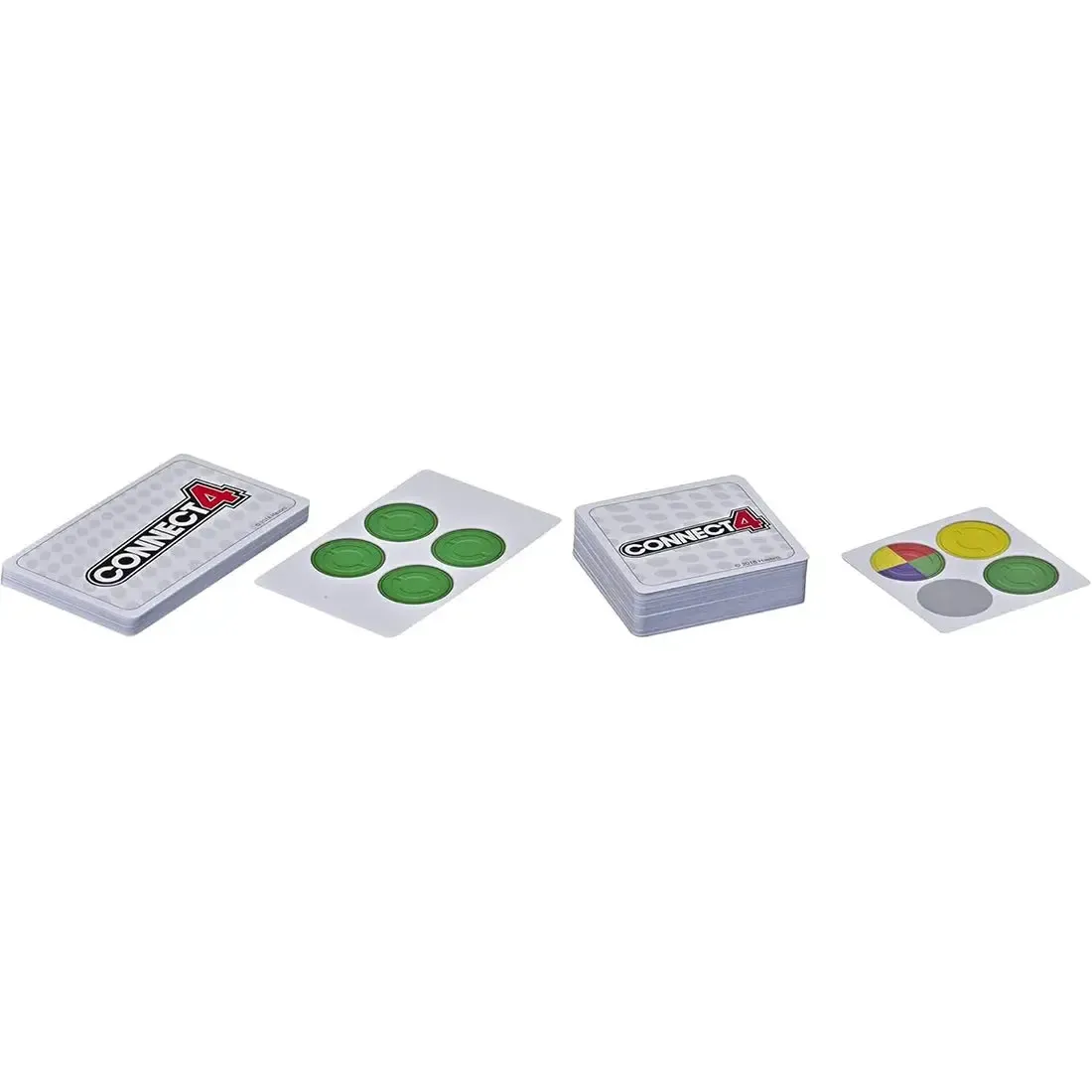 Connect 4 - Strategy Abstract Card Game for Family, Adults, and Children (2-4 Players, Ages 6+) - Hasbro Gaming - Image 4