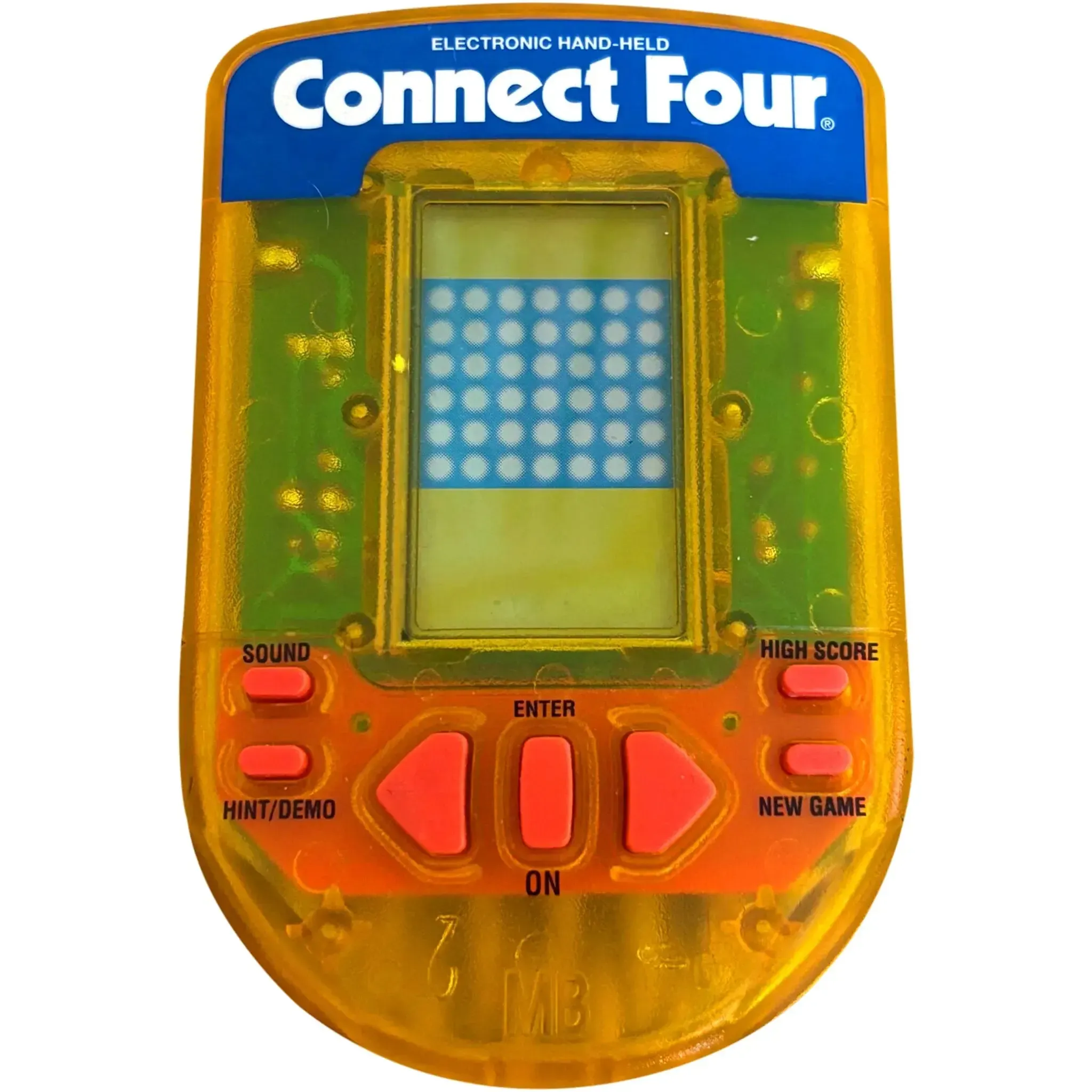 Connect Four - Electronic Handheld Game - Hasbro [Milton Bradley] - (1999) - Image 2
