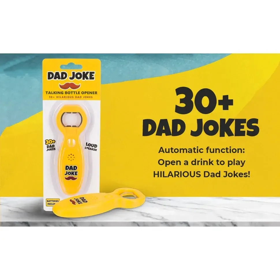 Dad Joke Bottle Opener | Funny Dad Jokes Gift for Dad | Fathers Day Gifts, Dad Birthday Gift from Daughter Son | Gag Gifts for Men, White Elephant Gifts for Adults - Image 14