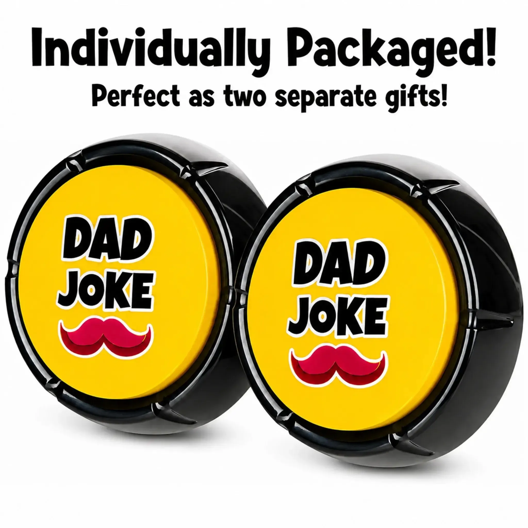 The Original Dad Joke Button | Funny Dad Jokes Gift for Dad | Fathers Day Gifts, Dad Birthday Gift from Daughter Son | Gag Gifts for Men, White Elephant Gifts for Adults - Image 11