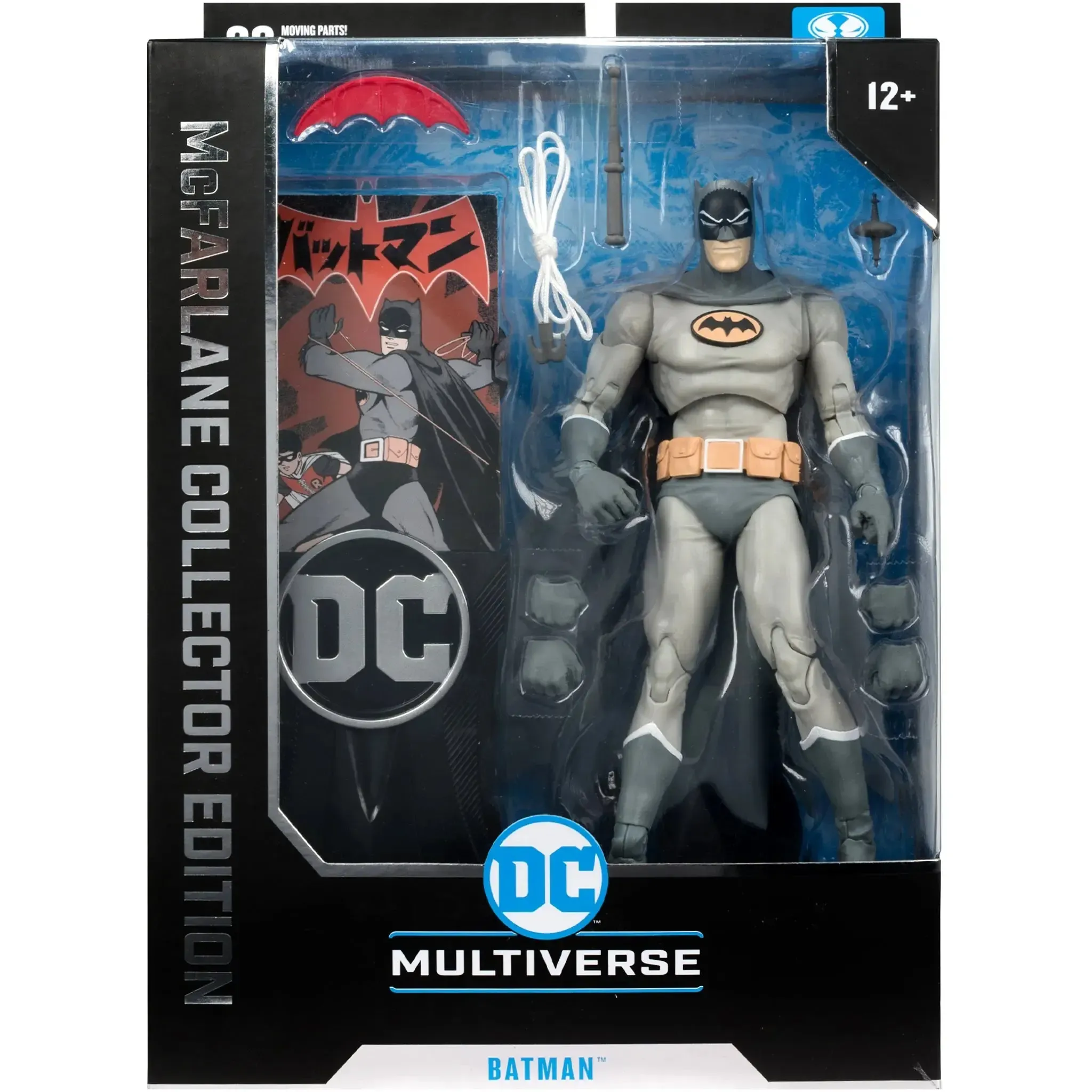 DC Comics [Bat-Manga] - Grey Suit Batman Action Figure (7") - McFarlane Toys - McFarlane Collector Edition, DC Multiverse Series (16) - (2024)