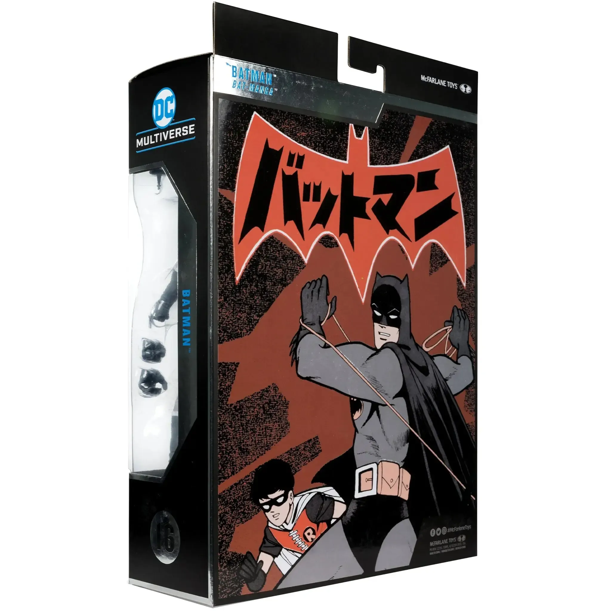 DC Comics [Bat-Manga] - Grey Suit Batman Action Figure (7") - McFarlane Toys - McFarlane Collector Edition, DC Multiverse Series (16) - (2024) - Image 3