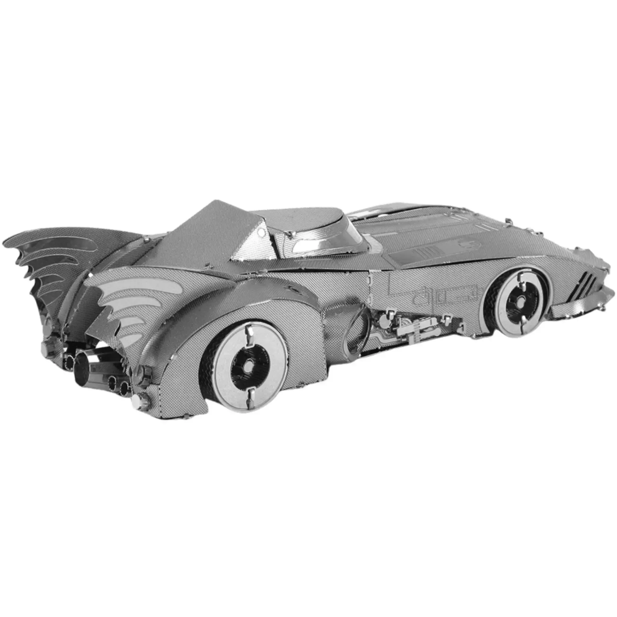 DC Comics [Batman] - Batmobile Car Figure Model Kit (Steel, Moderate Difficulty) - Fascinations - Metal Earth Series - (2022) - Image 6