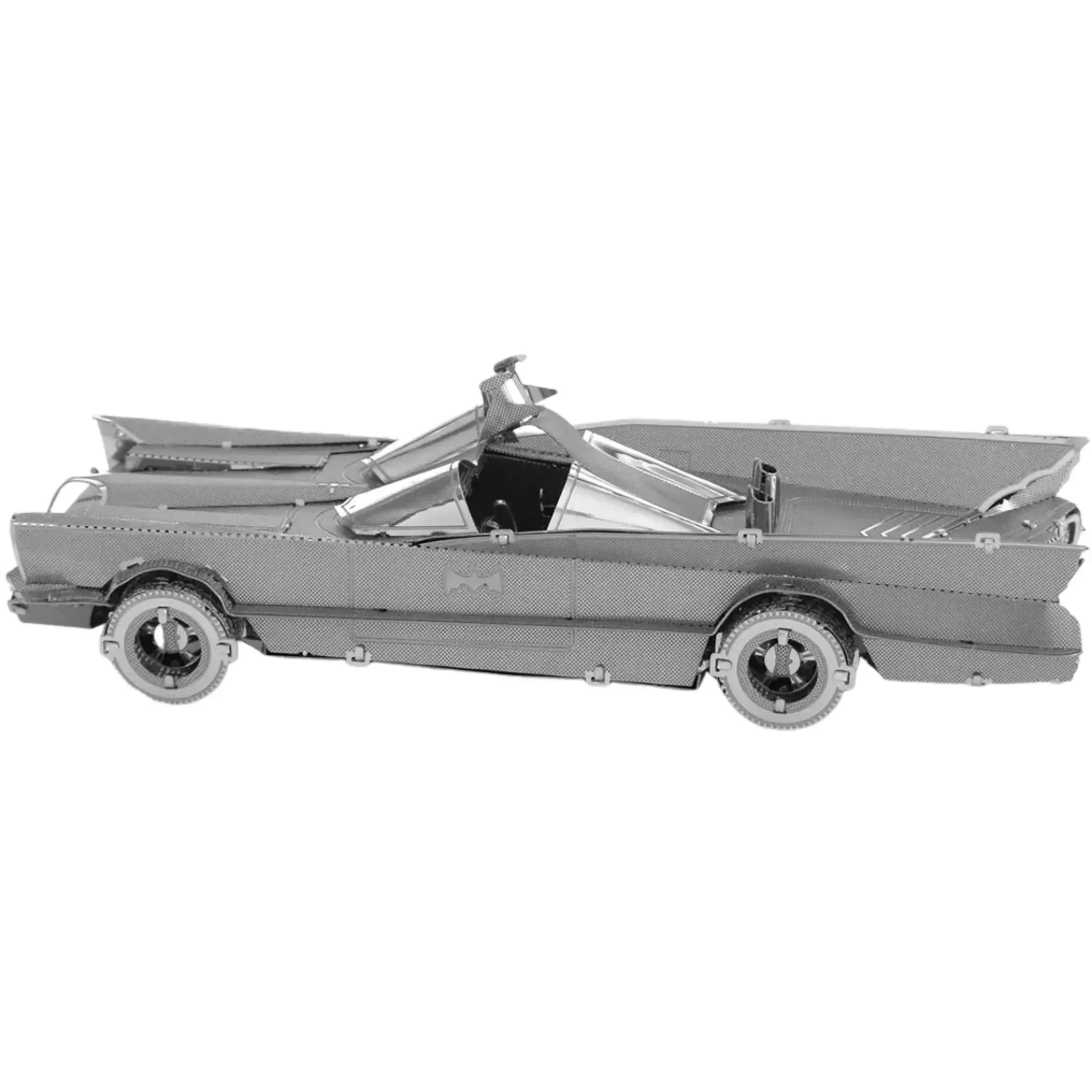 DC Comics [Batman Classic TV Series] - Batmobile Figure Model Kit (Steel, Moderate Difficulty) - Fascinations - Metal Earth Series - (2024) - Image 4