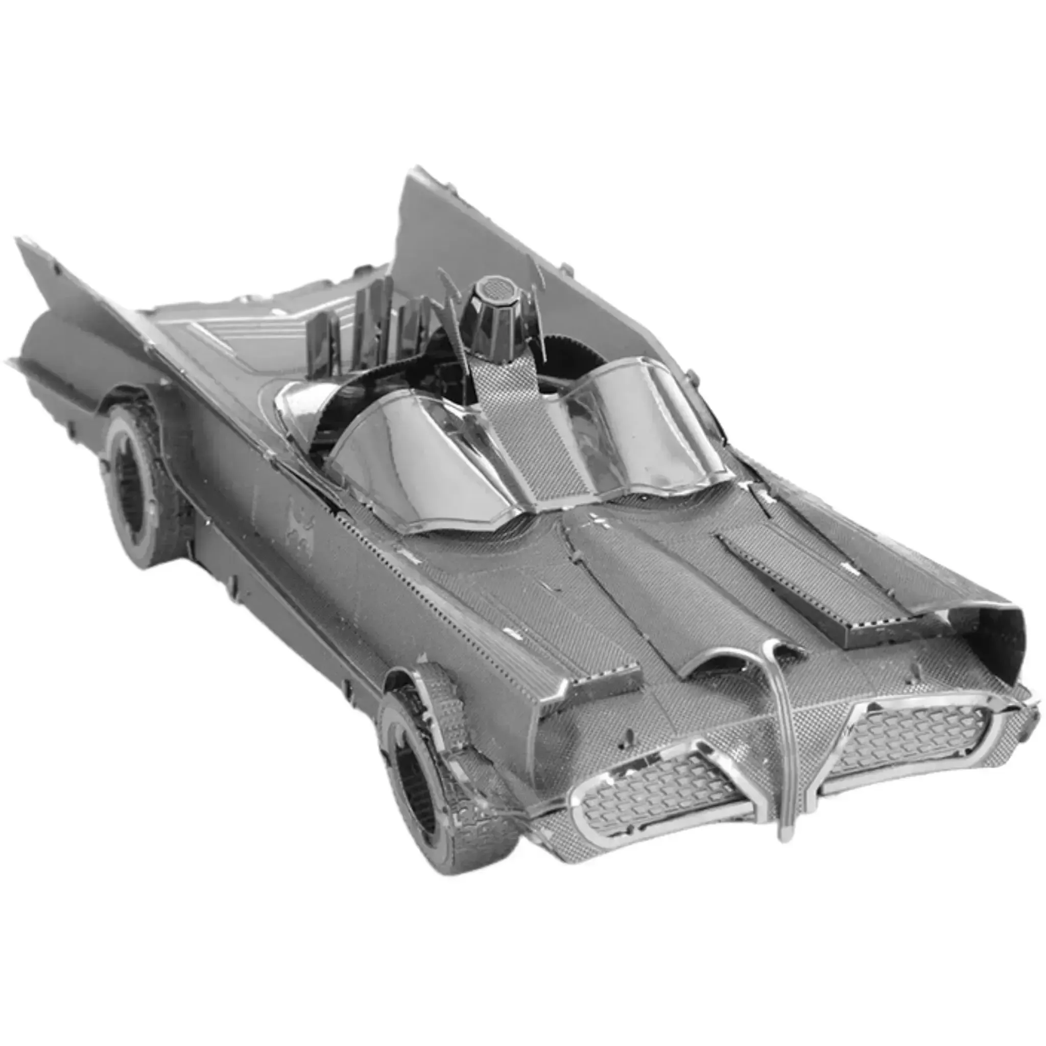 DC Comics [Batman Classic TV Series] - Batmobile Figure Model Kit (Steel, Moderate Difficulty) - Fascinations - Metal Earth Series - (2024) - Image 6