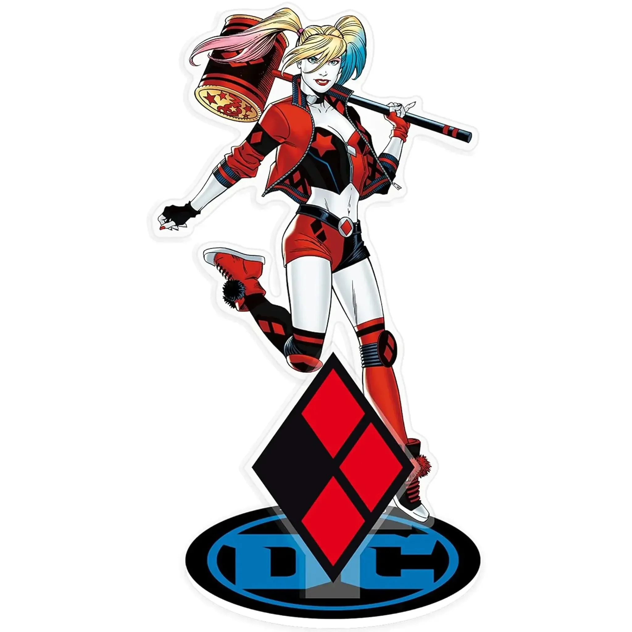 DC Comics [Batman] - Harley Quinn Standee Figure (3.75" Acrylic) - ABYstyle - Acryl Series - Image 2