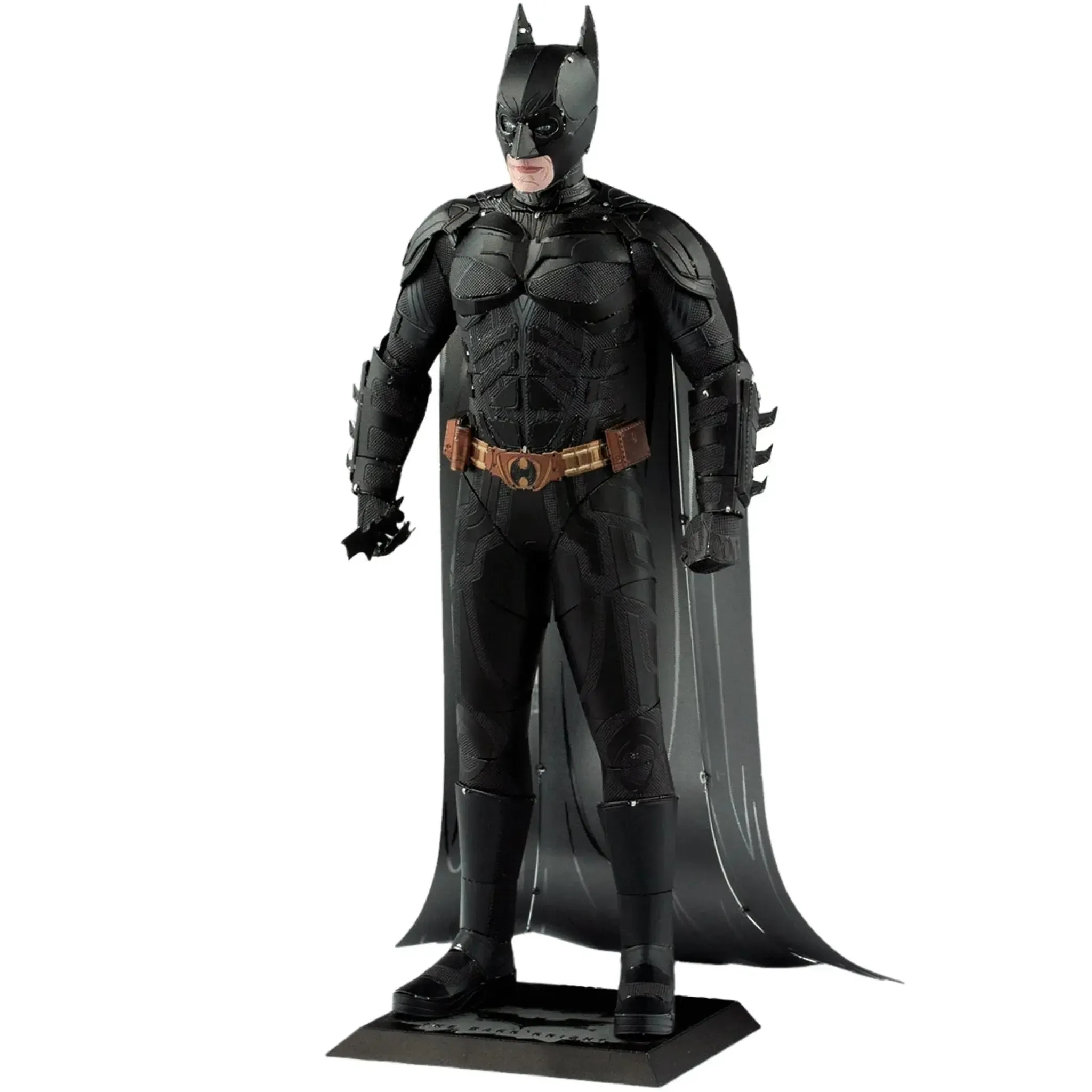 DC Comics [Batman: The Dark Knight Trilogy] - Batman 3D Figure Model Kit (Steel, Hard Difficulty) - Fascinations - Metal Earth Premium Series - (2023) - Image 2