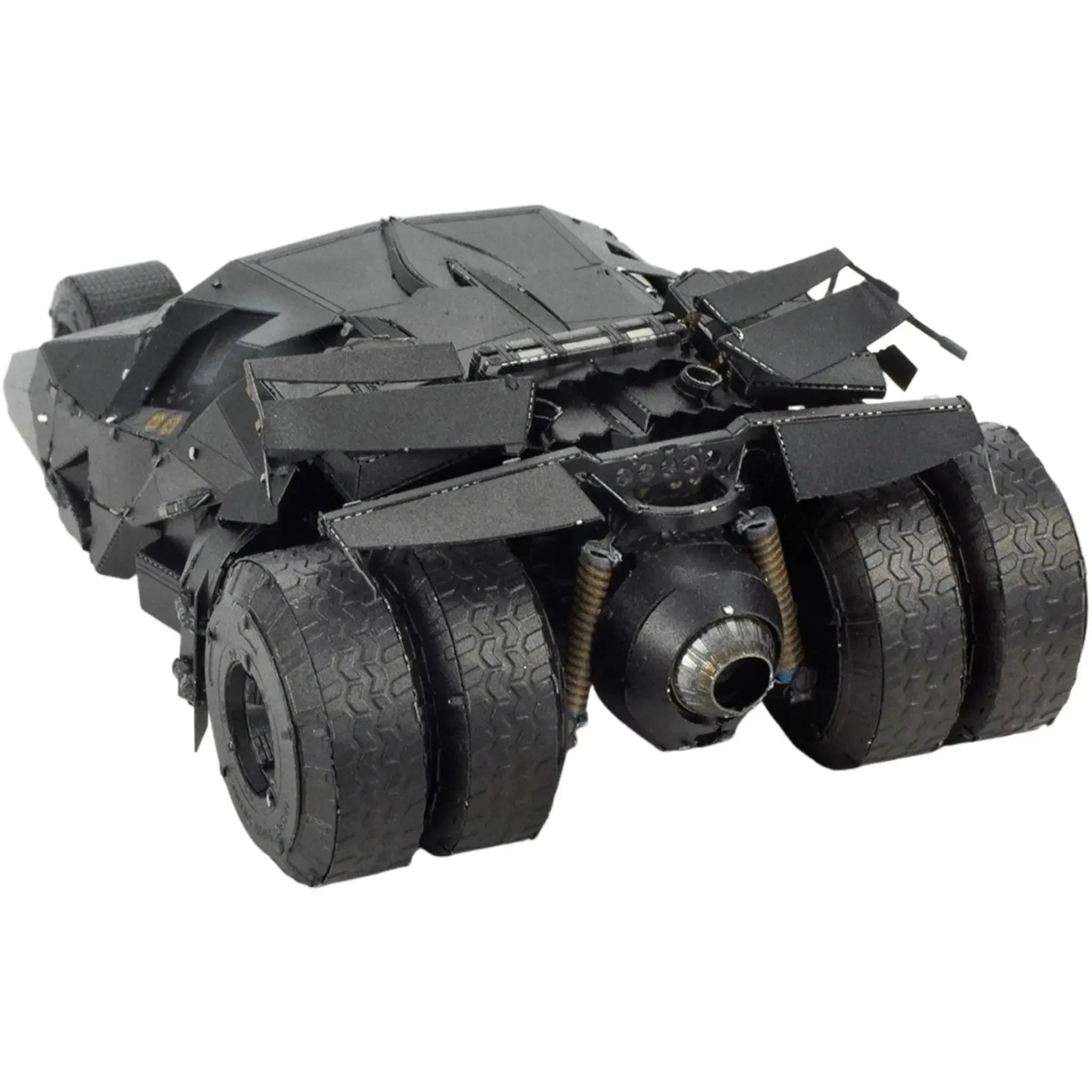 DC Comics [Batman: The Dark Knight Trilogy] - Batman Tumbler Vehicle 3D Figure Model Kit (Steel, Hard Difficulty) - Fascinations - Metal Earth Premium Series - (2024) - Image 5