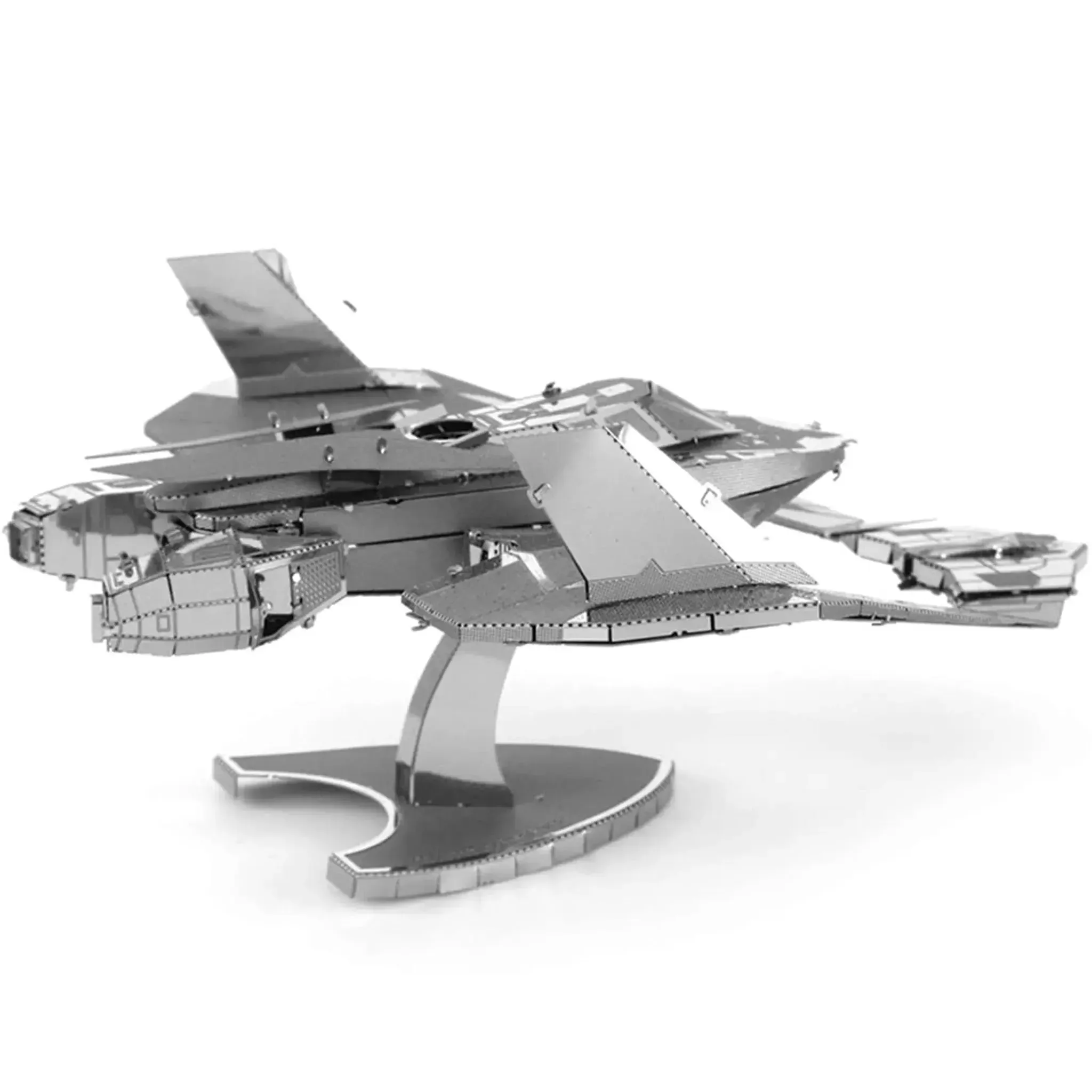 DC Comics [Batman v. Superman: Dawn of Justice] - Batwing Ship Figure Model Kit (Steel, Challenging Difficulty) - Fascinations - Metal Earth Series - Image 4