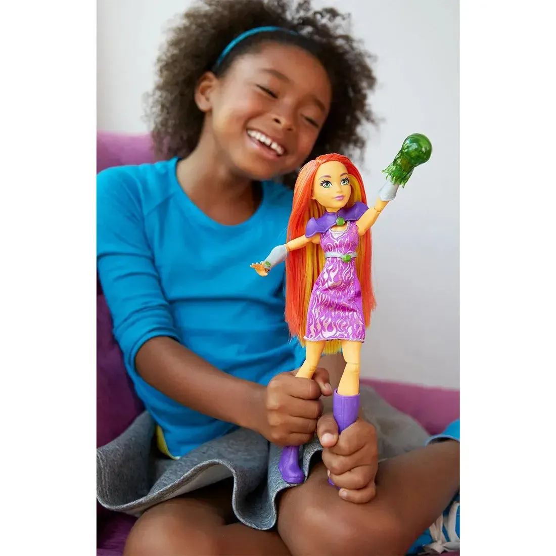 DC Comics [DC Super Hero Girls] - Starfire Action Figure Doll (12") - Mattel - Image 7