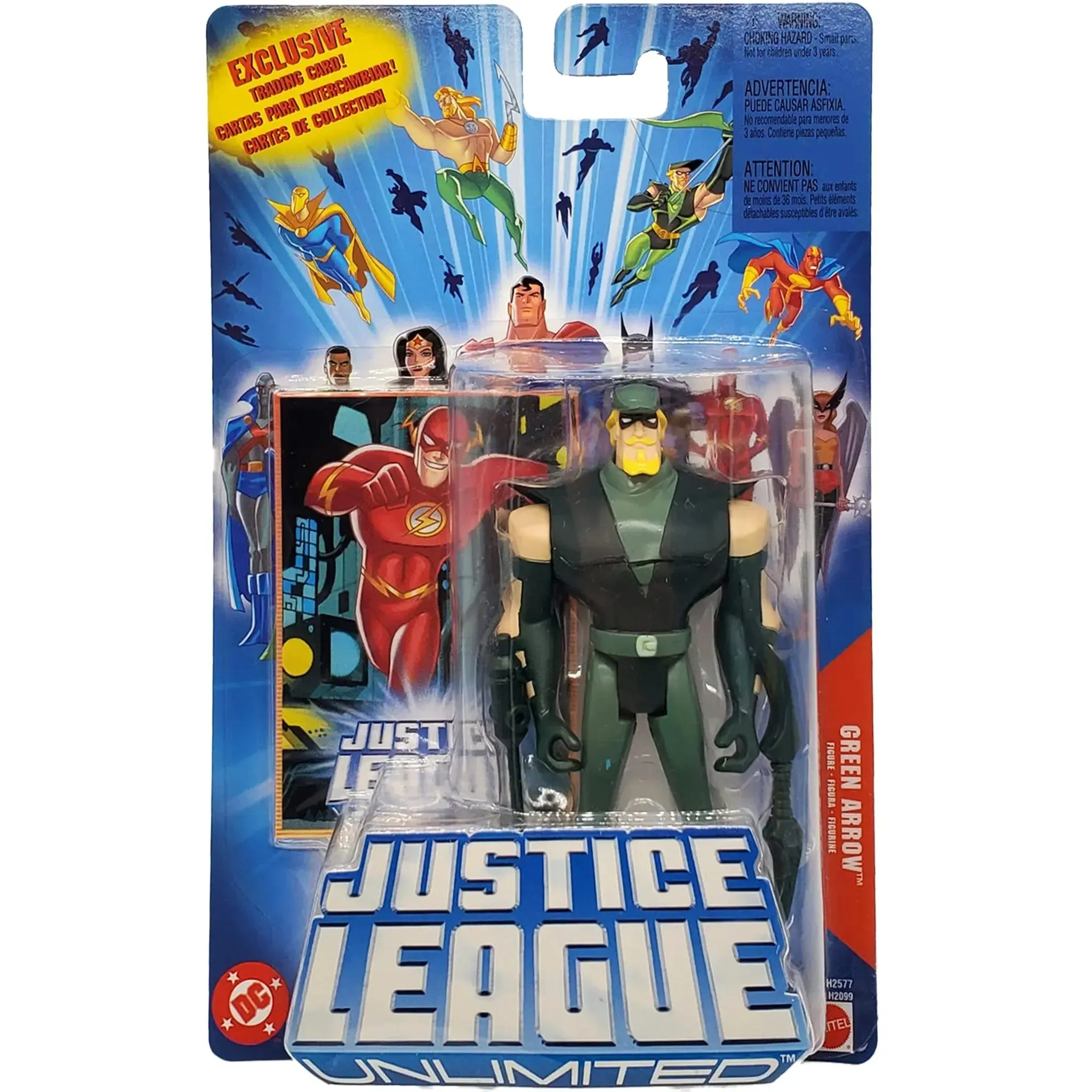 DC Comics - Green Arrow Action Figure (4.5") - Mattel - Justice League Unlimited Series - (2004)