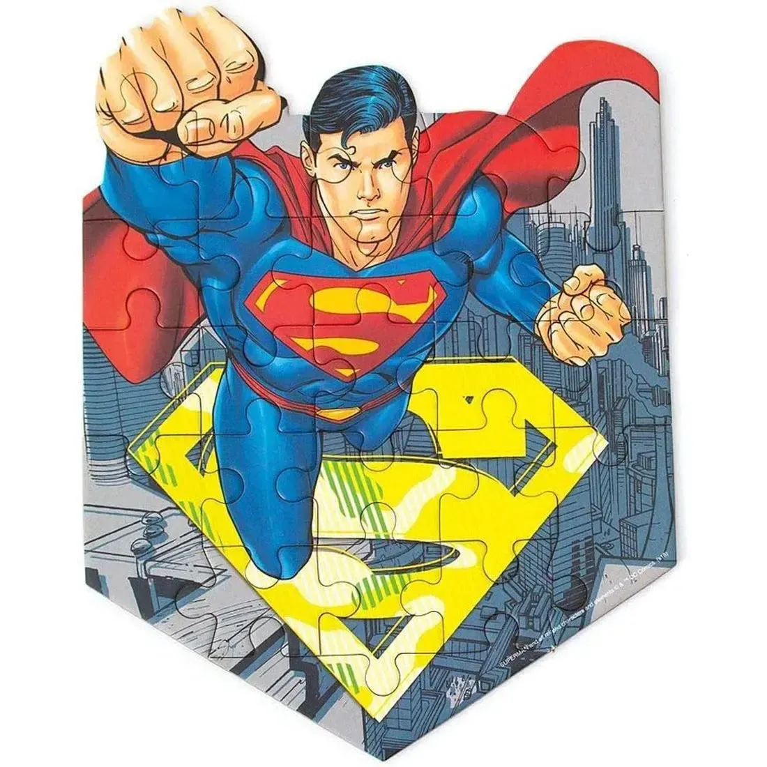 DC Comics - Retro Superman Mini Jigsaw Puzzle (24 Pieces) - Paper House Products - Playhouse Series - Image 3