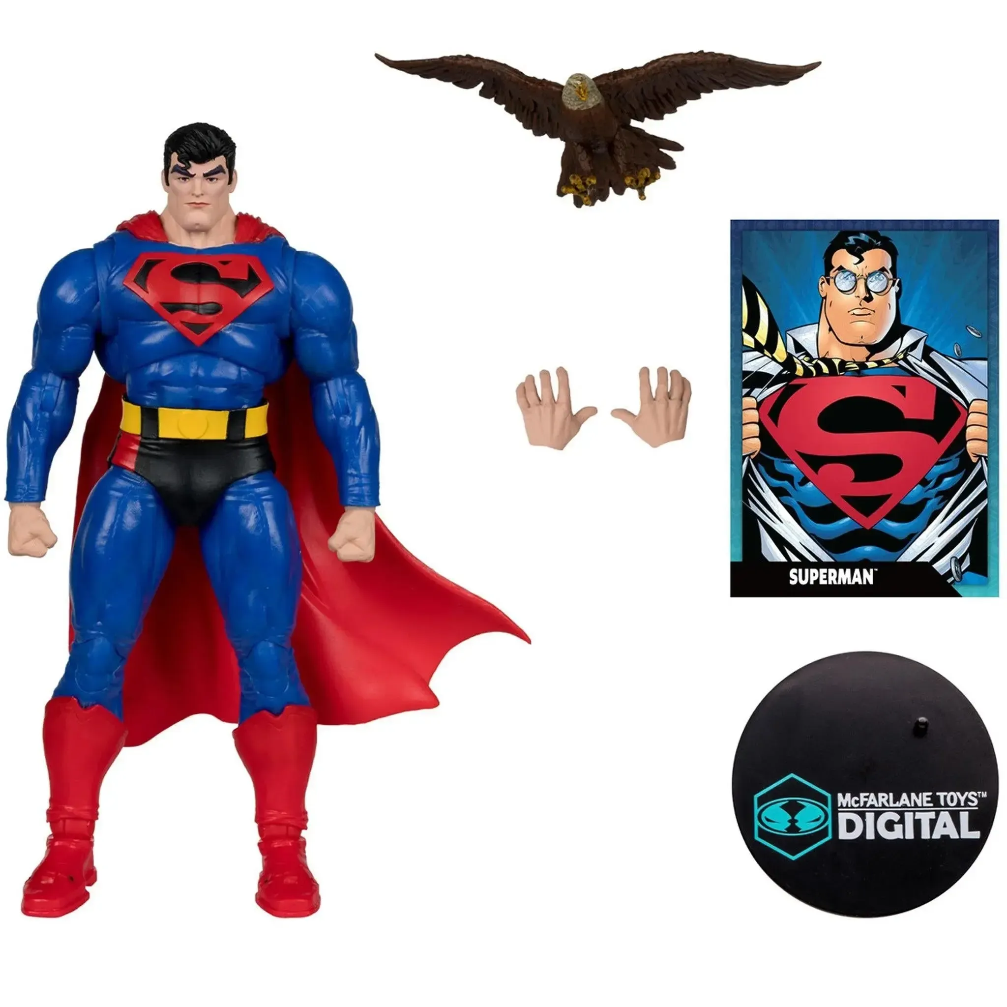 DC Comics [Superman: Our Worlds at War] - Superman Action Figure (7") - McFarlane Toys - DC Direct Digital Series - (2024) - Image 2