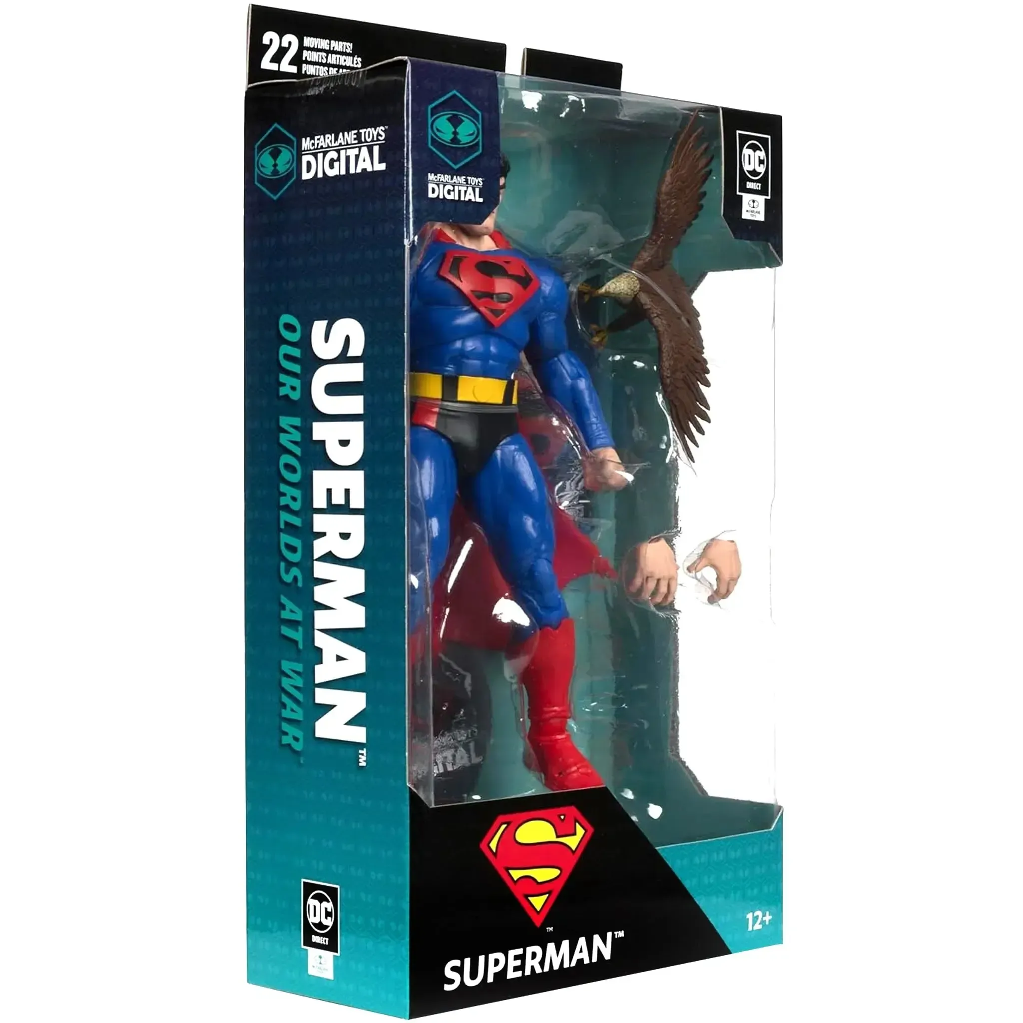 DC Comics [Superman: Our Worlds at War] - Superman Action Figure (7") - McFarlane Toys - DC Direct Digital Series - (2024) - Image 5