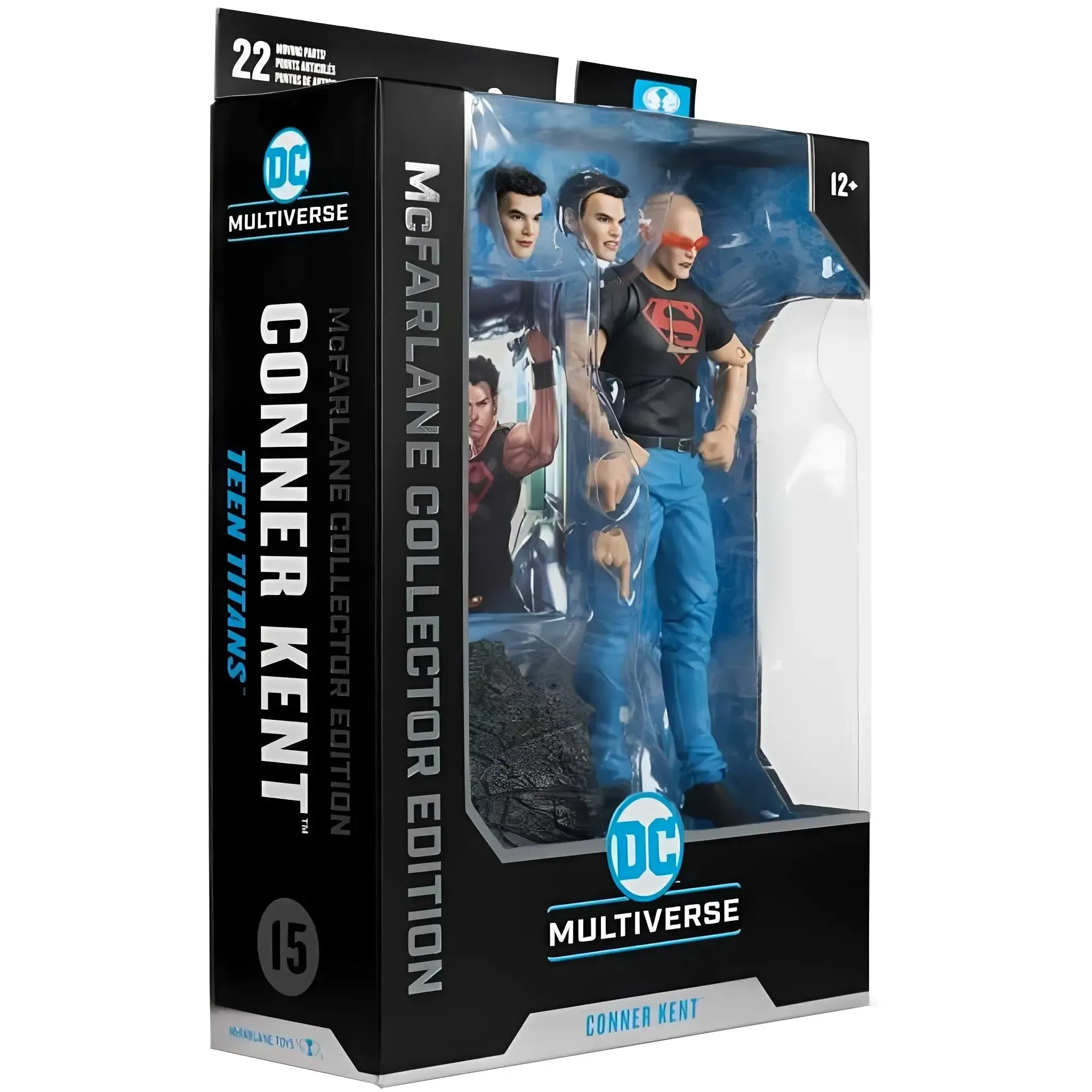 DC Comics [Teen Titans] - Conner Kent Action Figure (7") - McFarlane Toys - McFarlane Collector Edition, DC Multiverse Series (15), Platinum Edition - (2024) - Image 4
