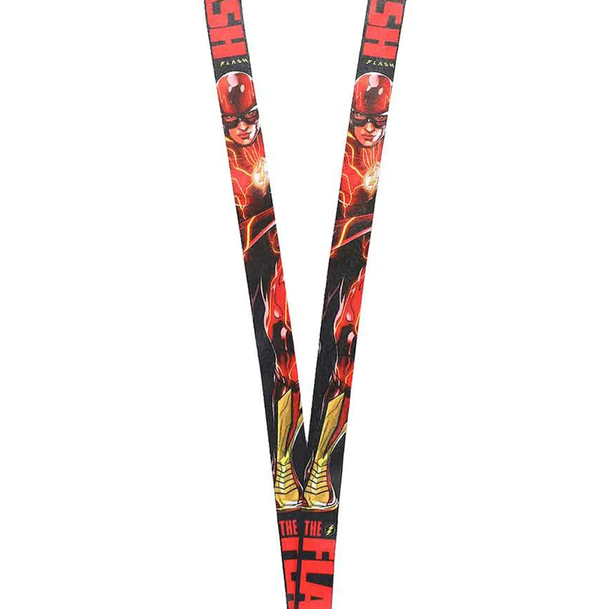 DC Comics: "The Flash" Worlds Collide - Lightning Bolt Lanyard - Bioworld - Image 3