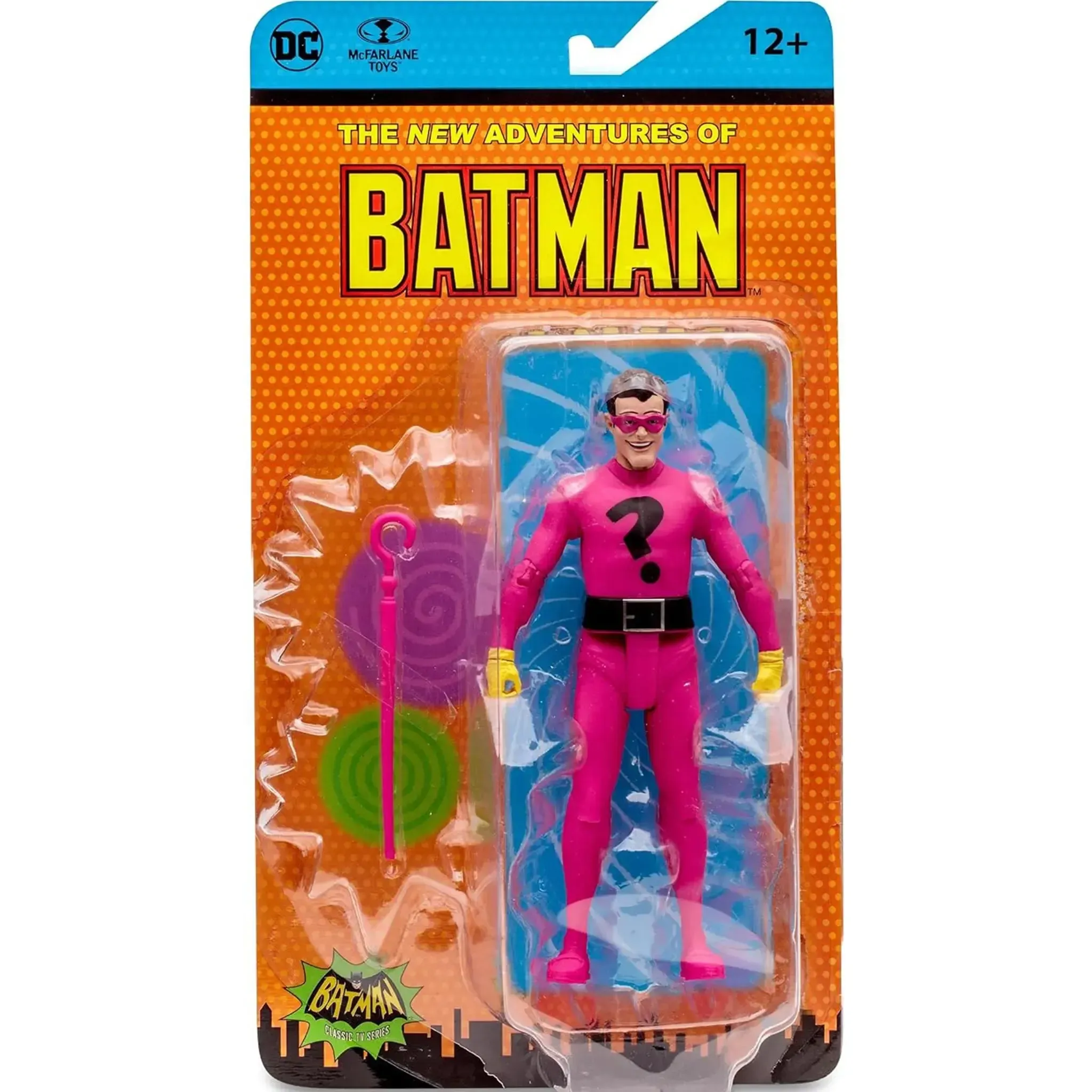 DC Comics [The New Adventures of Batman] - Retro Riddler Action Figure (6") - McFarlane Toys